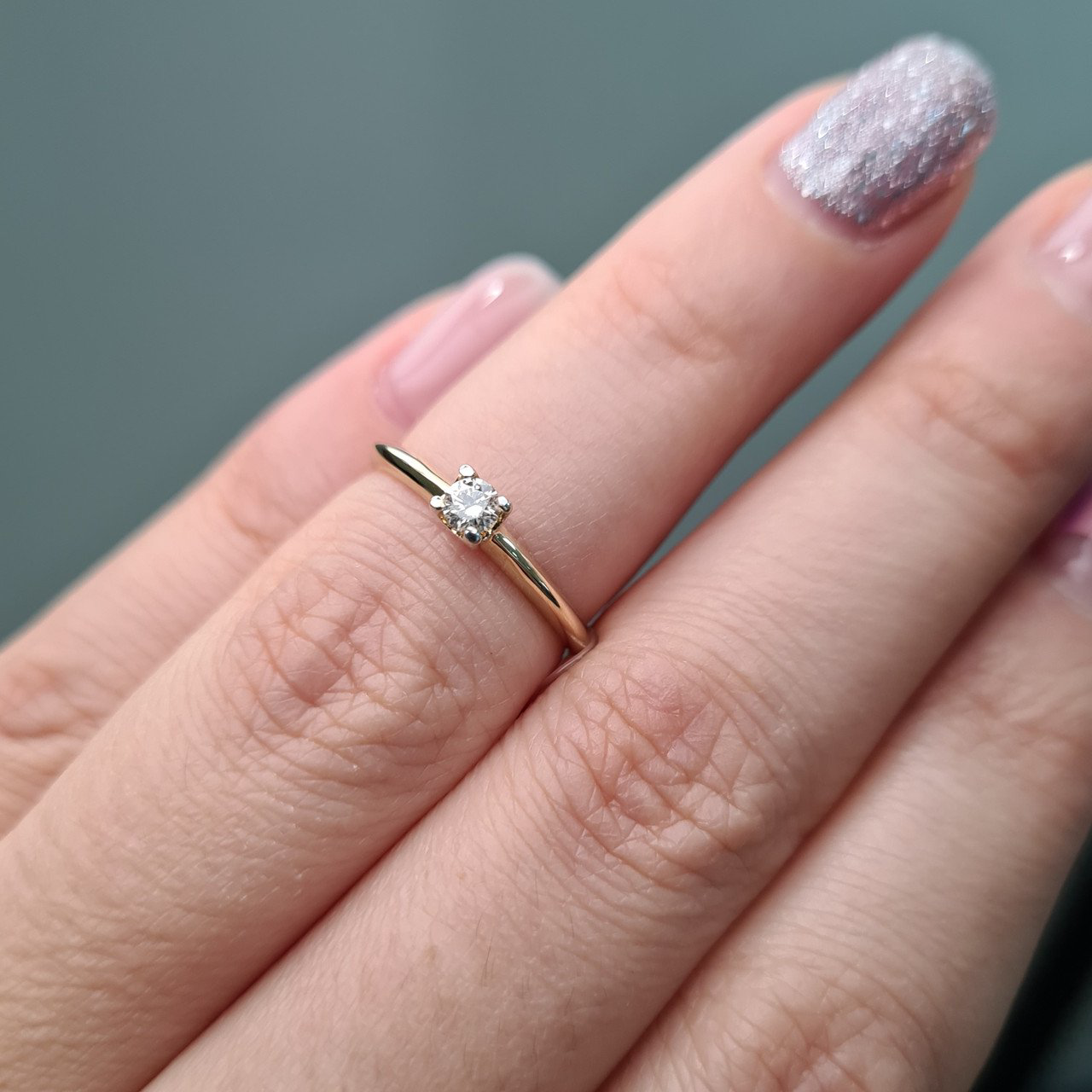 Кольцо Deimantas 92063463 15,5р 1,21гр 0,10ct. купить,NaN