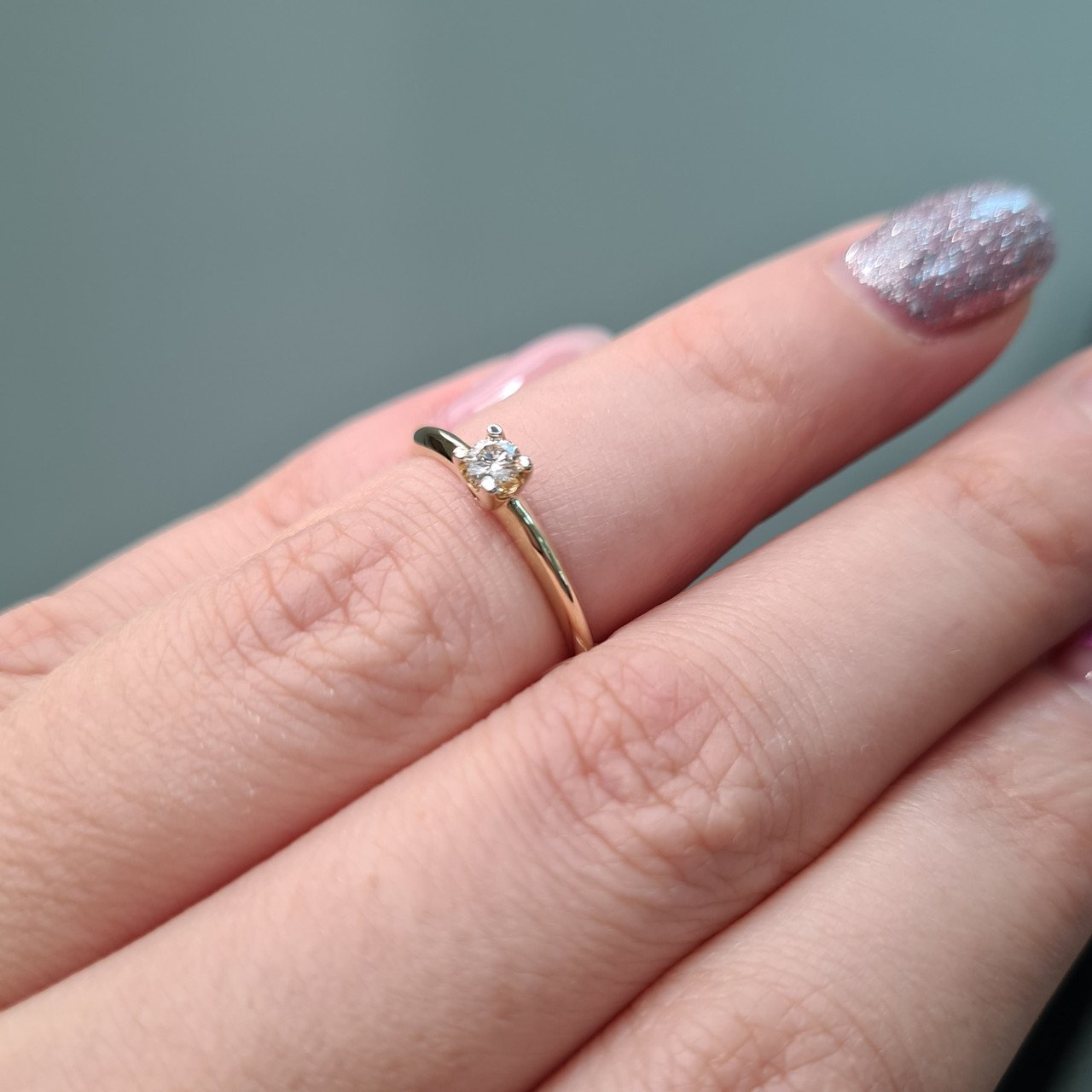 Кольцо Deimantas 92063463 15,5р 1,21гр 0,10ct. купить,NaN