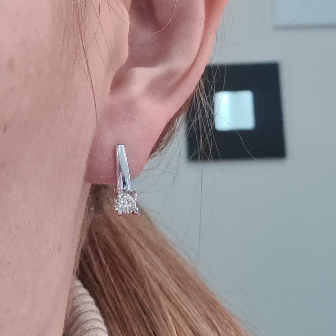 Серьги Deimantas 97349217 3,23гр 0,45ct. купить,NaN