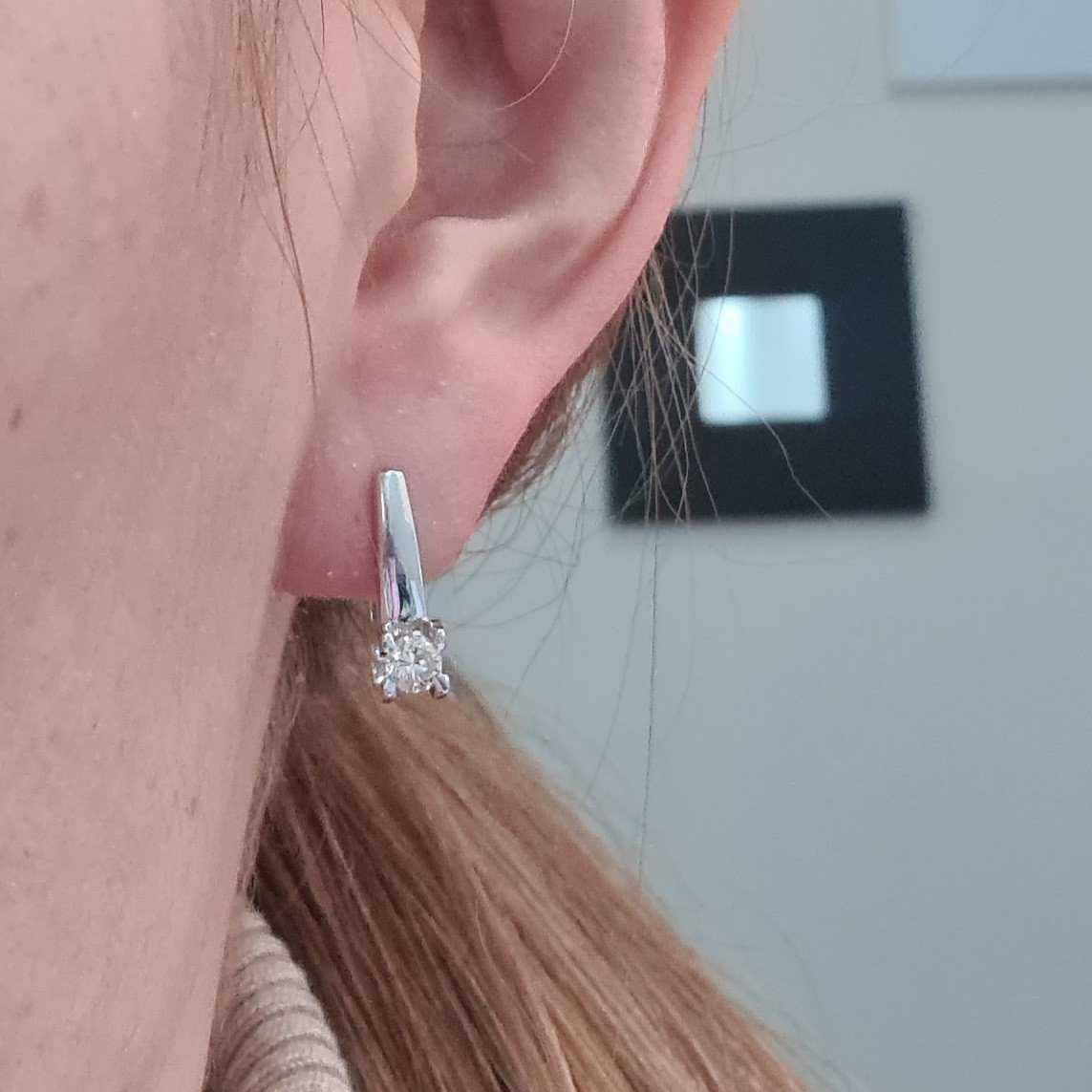 Серьги Deimantas 97349217 3,23гр 0,45ct. купить,NaN