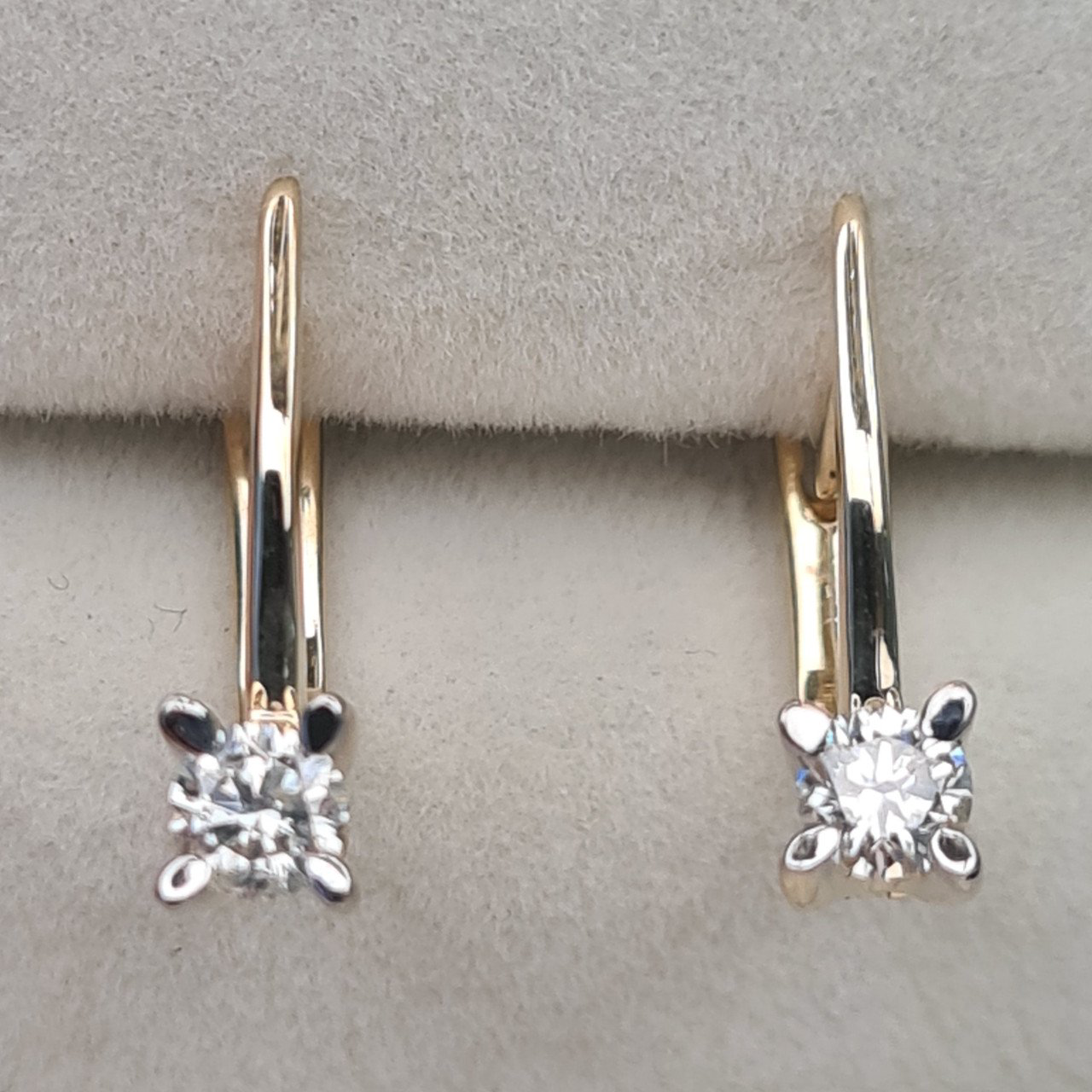 Серьги Deimantas 97349158 2,54гр 0,40ct. купить,NaN