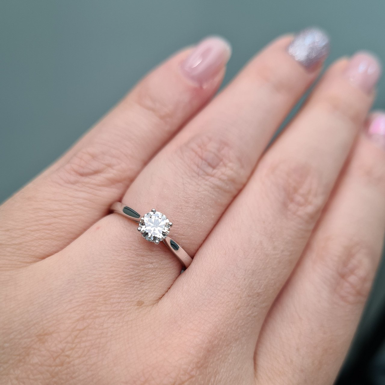 Кольцо Deimantas 92063490 16,5р 1,76гр 0,51ct. купить,NaN