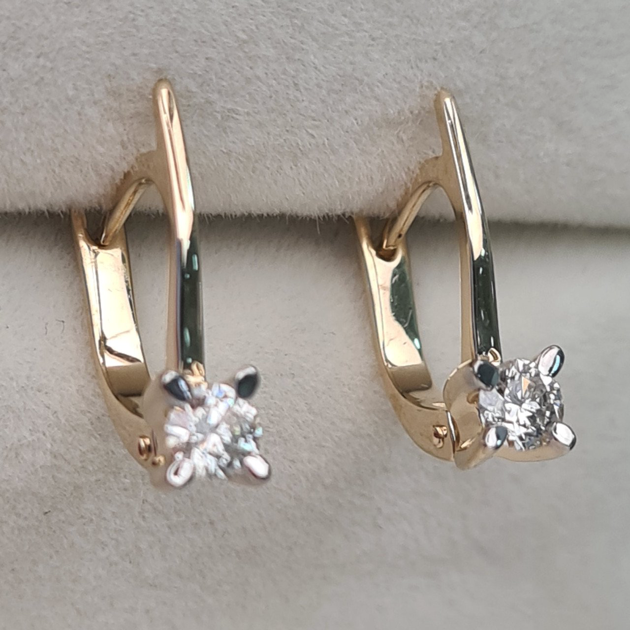 Серьги Deimantas 97349158 2,54гр 0,40ct. купить,NaN