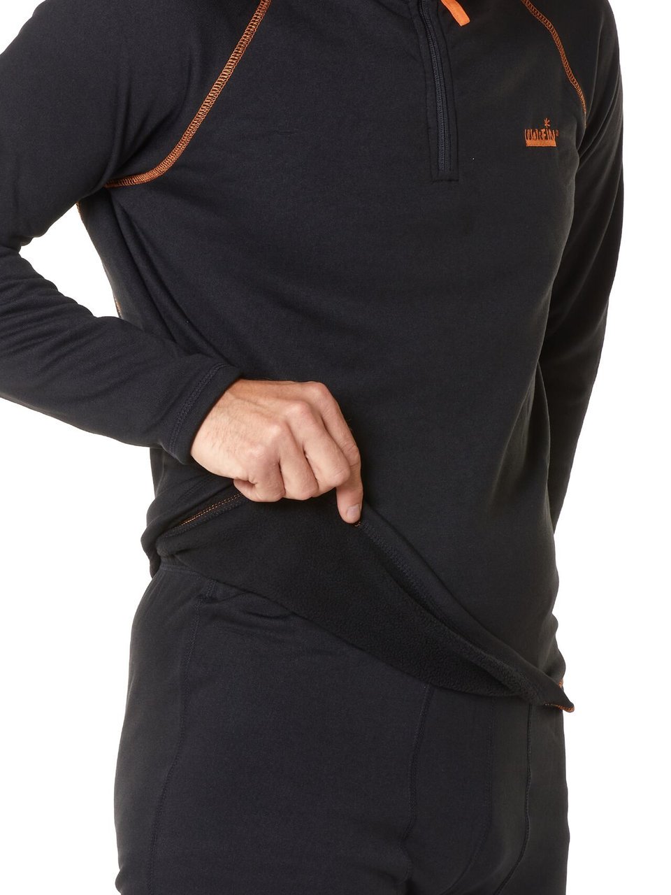 Термобелье Norfin Winter Line 3025002 черно-оранжевое М купить,0