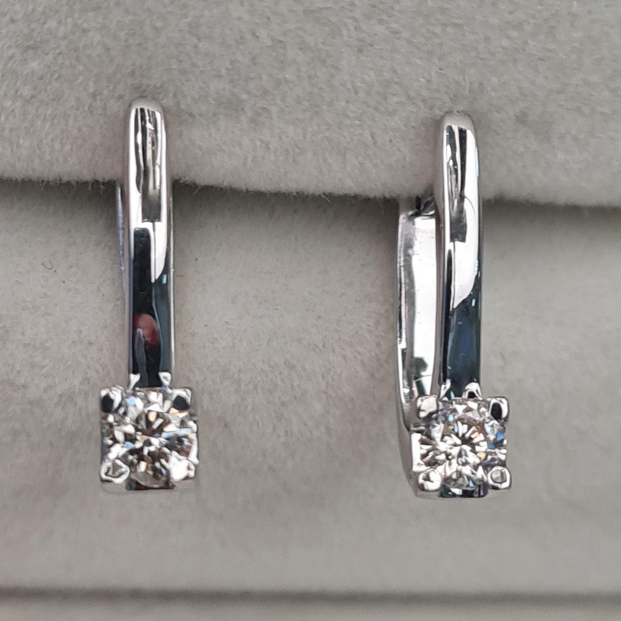 Серьги Deimantas 97349223 2,75гр 0,30ct. купить,NaN