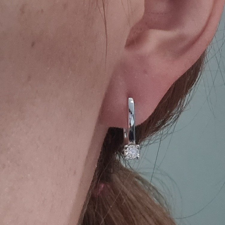 Серьги Deimantas 97349223 2,75гр 0,30ct. купить,NaN