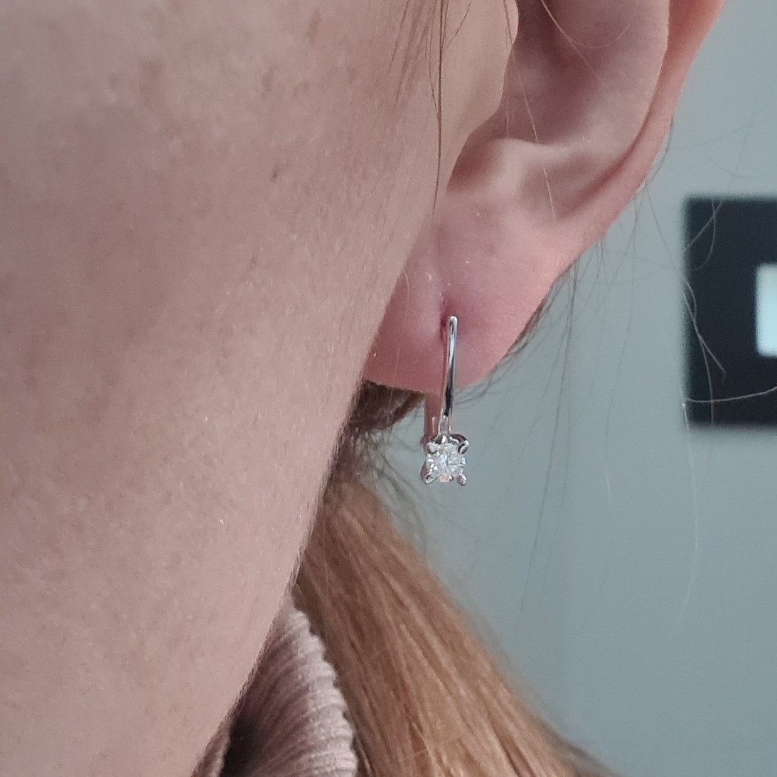 Серьги Deimantas 97349238 2,6гр 0,41ct. купить,NaN