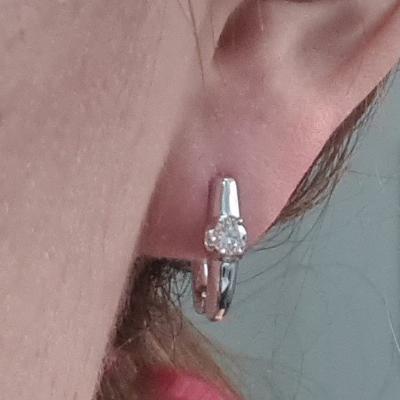 Серьги Deimantas 97349233 2,8гр 0,32ct. купить,NaN