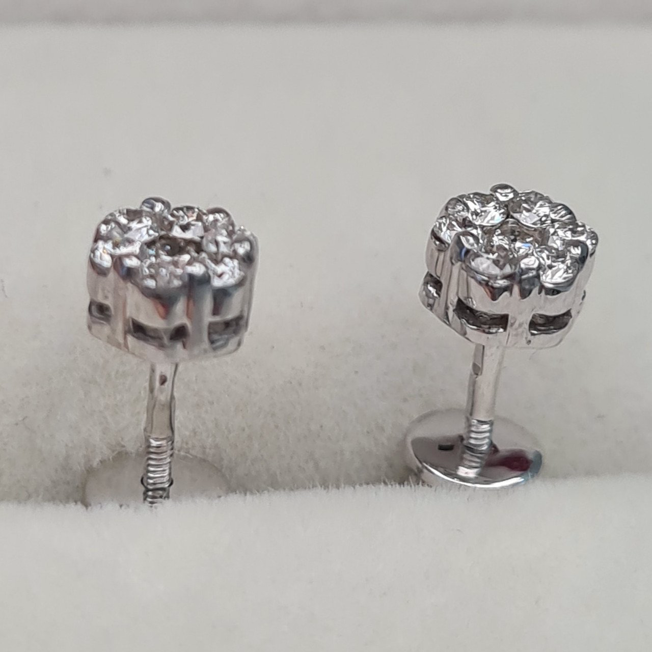 Серьги Deimantas 97349255 1,67гр 0,318ct. купить,NaN