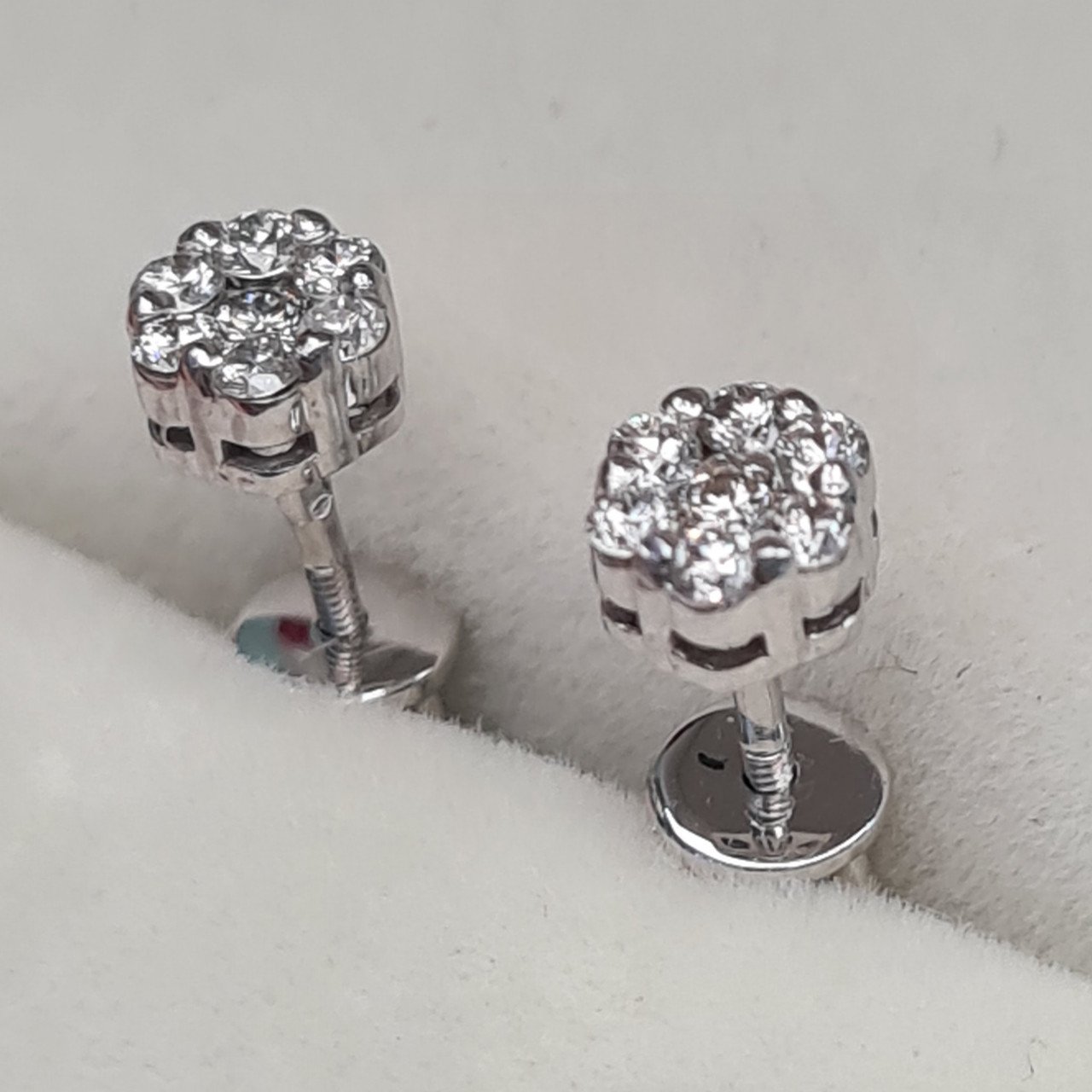 Серьги Deimantas 97349255 1,67гр 0,318ct. купить,NaN