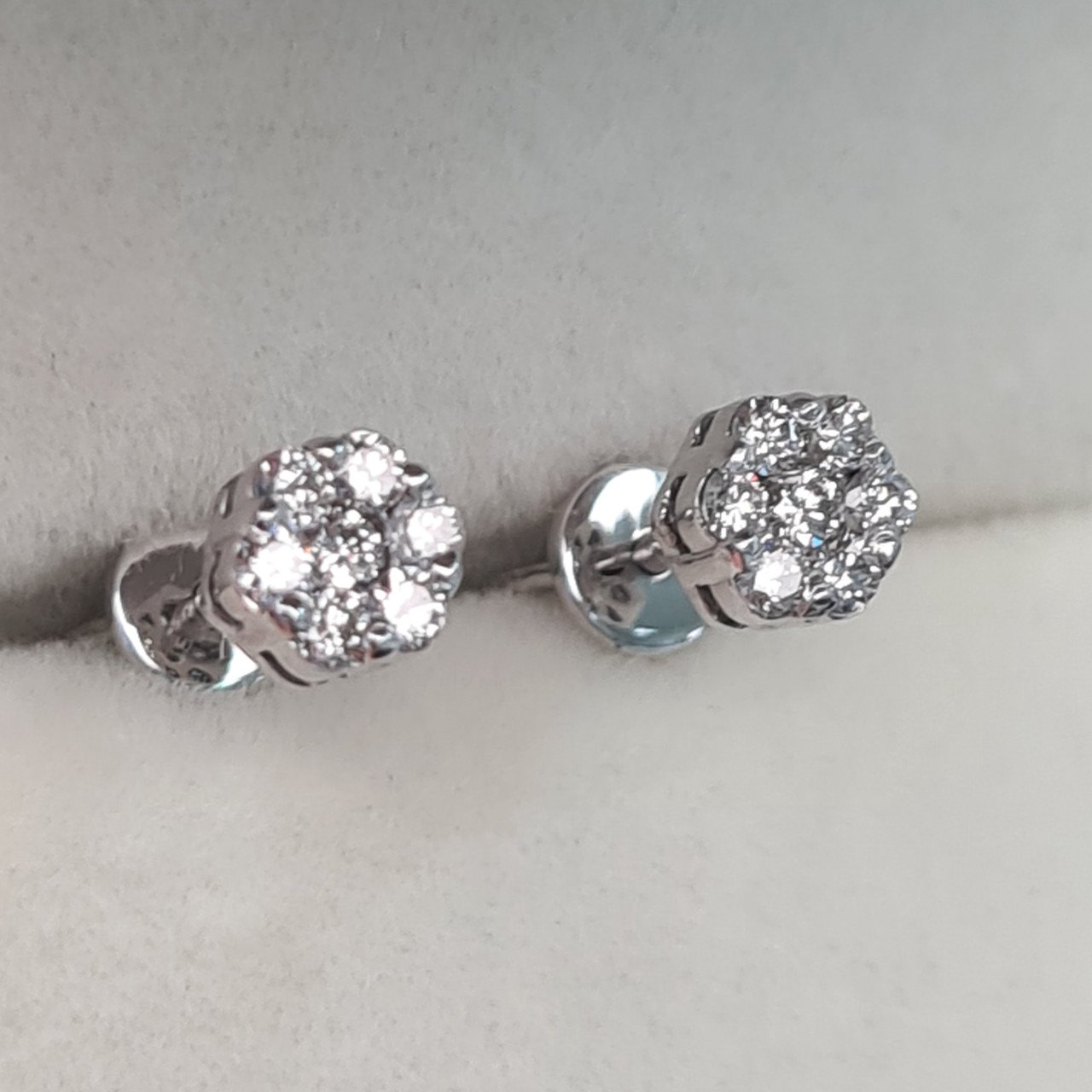 Серьги Deimantas 97349255 1,67гр 0,318ct. купить,NaN