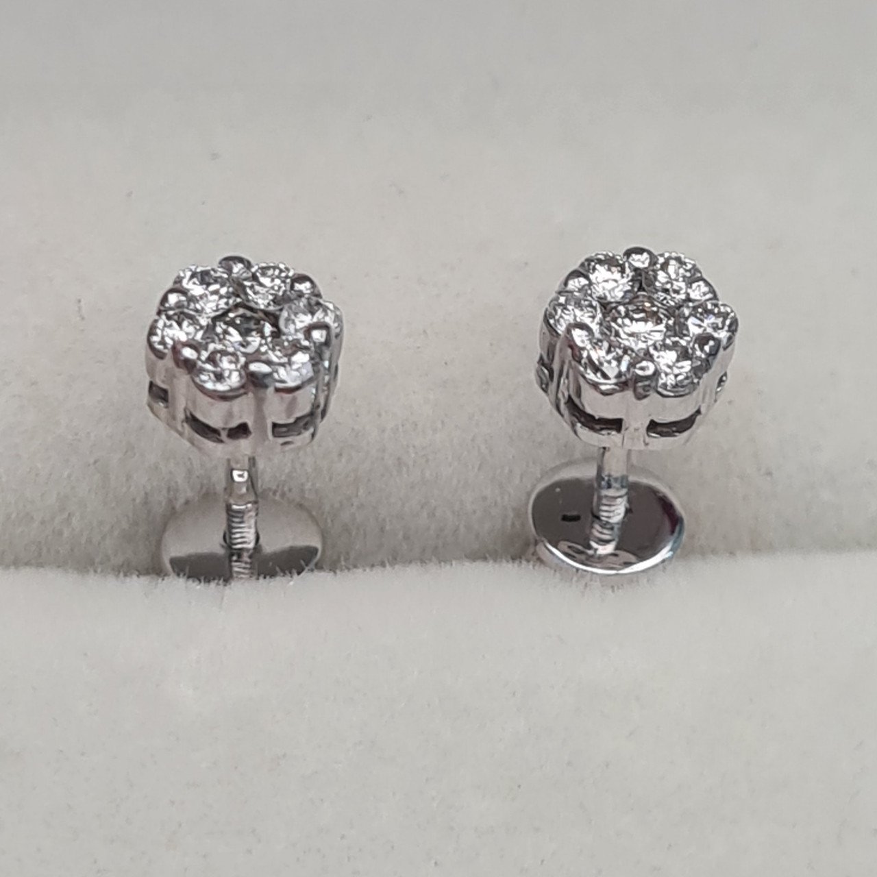 Серьги Deimantas 97349255 1,67гр 0,318ct. купить,NaN