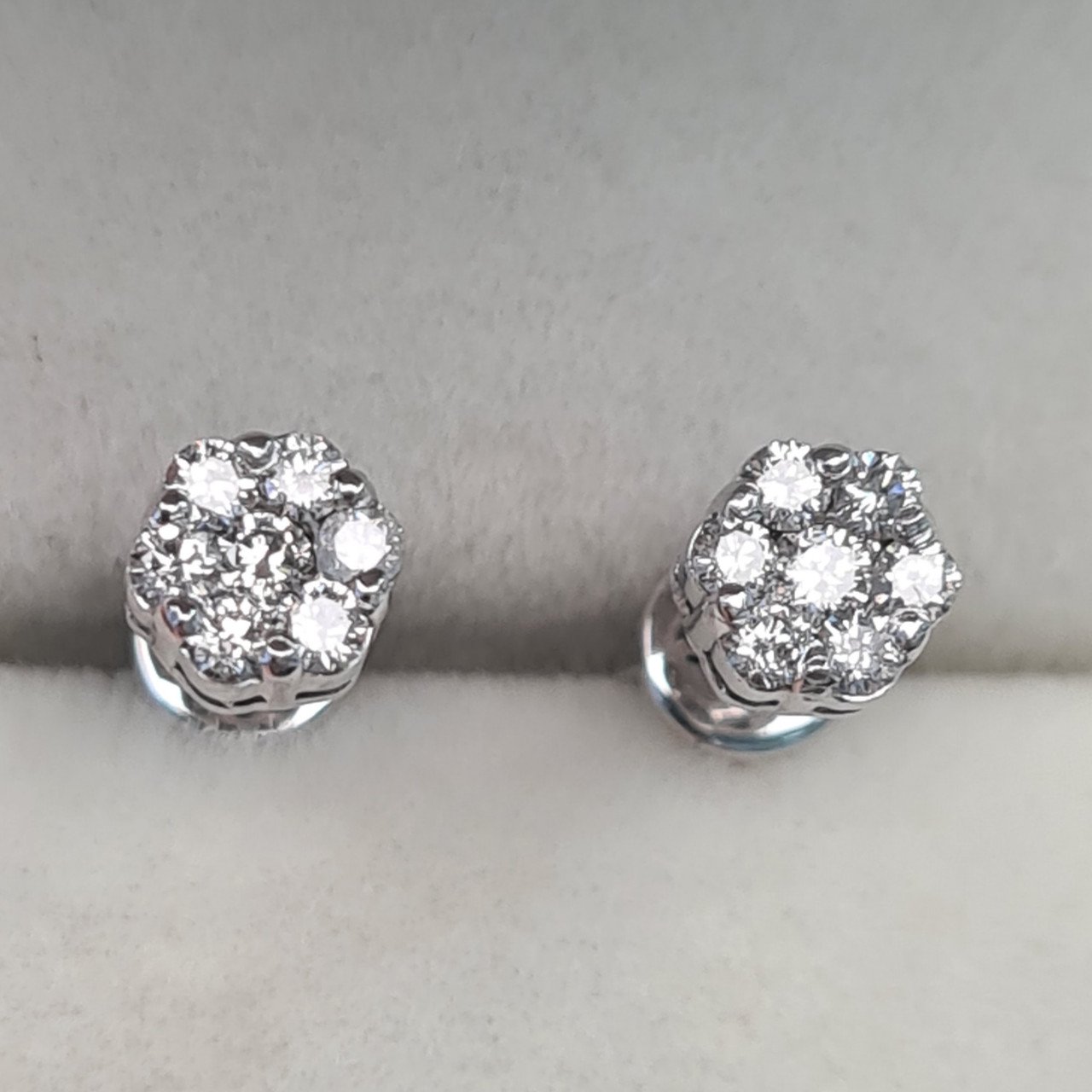 Серьги Deimantas 97349255 1,67гр 0,318ct. купить,NaN