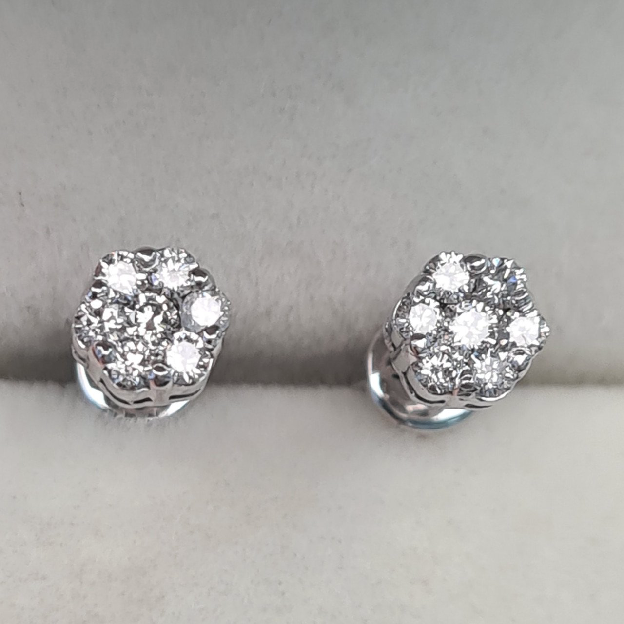 Серьги Deimantas 97349255 1,67гр 0,318ct. купить,NaN