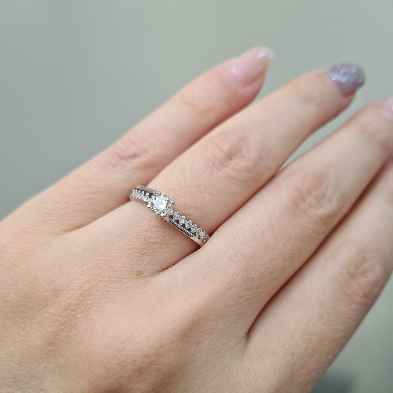 Кольцо Deimantas 92605219 18р 2,12гр 0,45ct. купить,NaN