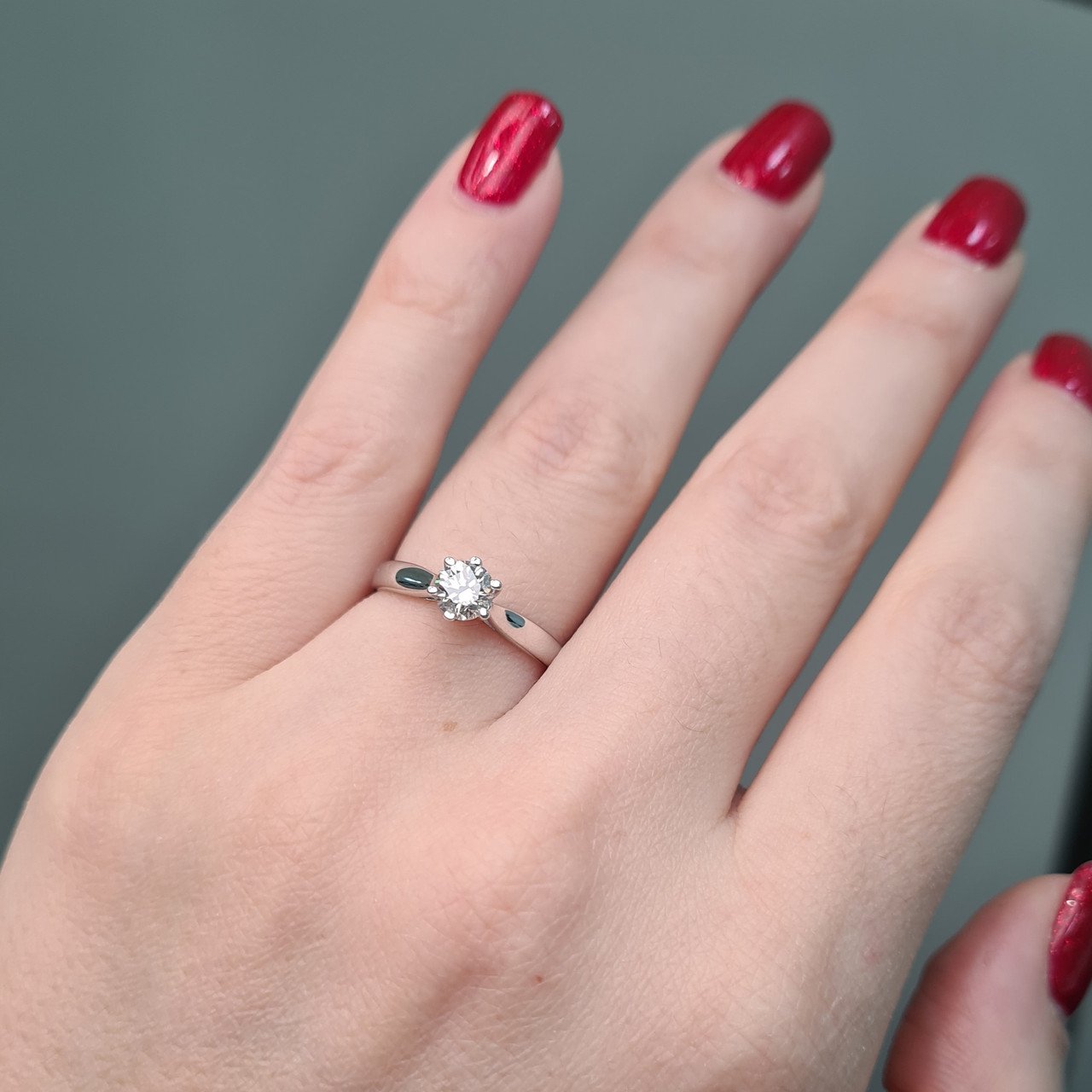 Кольцо Deimantas 97382755 17,5р 2,52гр 0,59ct. купить,NaN