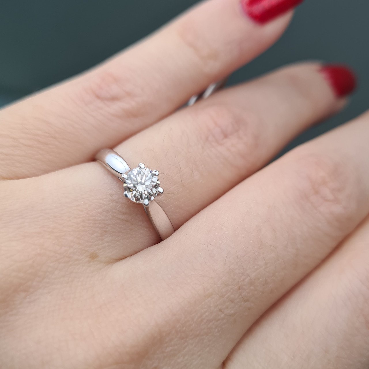 Кольцо Deimantas 97382755 17,5р 2,52гр 0,59ct. купить,NaN