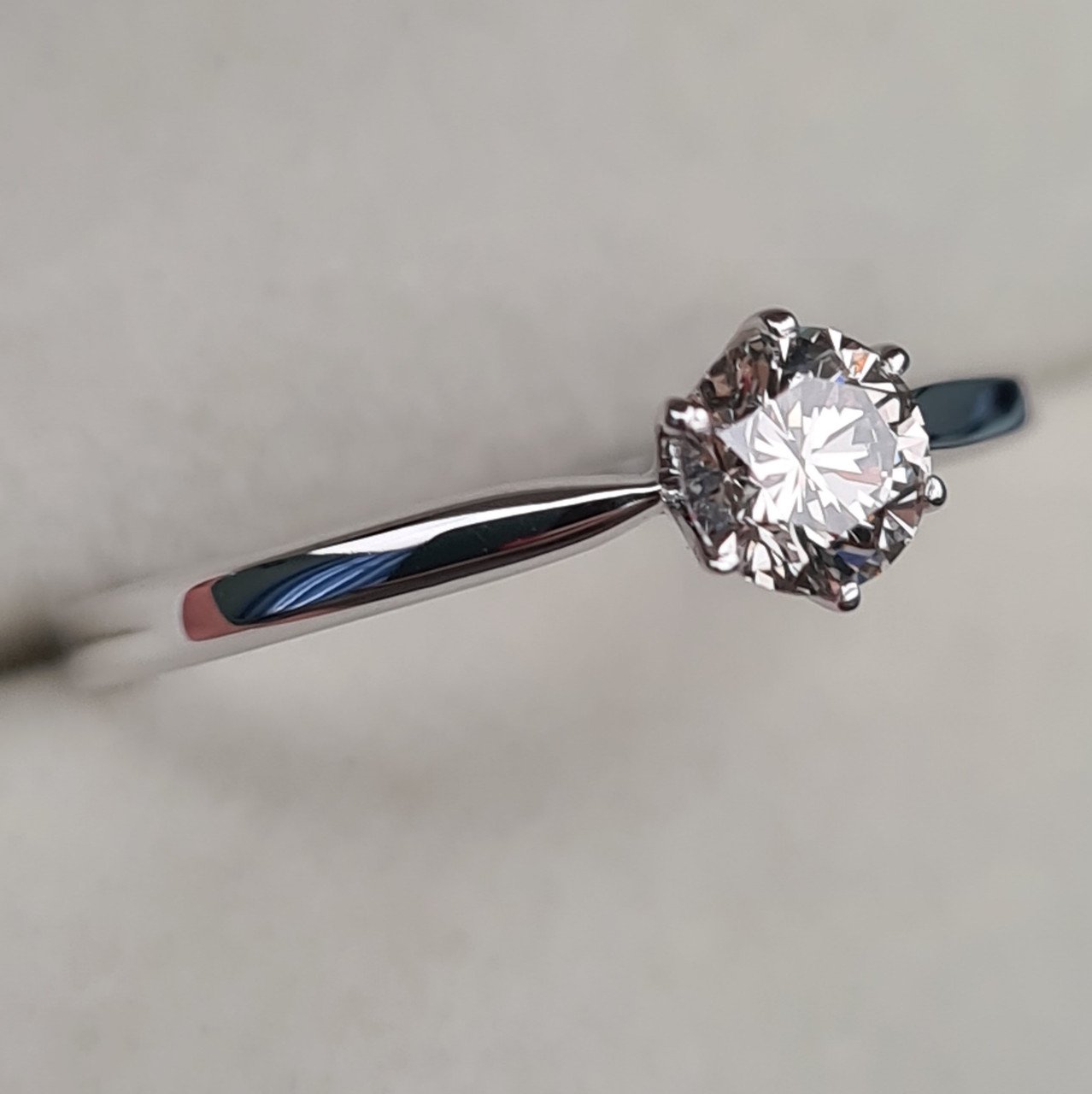Кольцо Deimantas 97382753 17р 2,18гр 0,45ct. купить,NaN