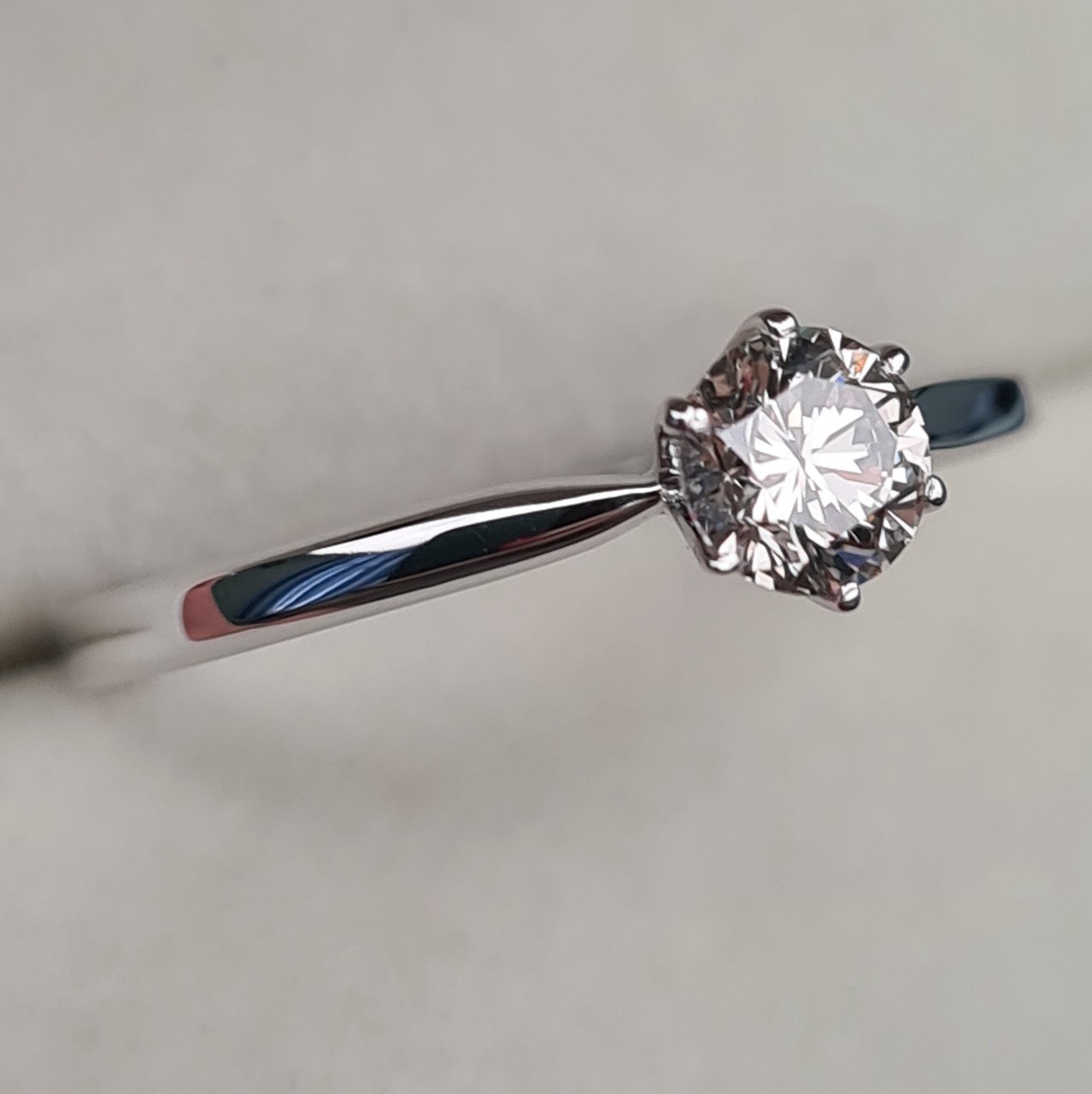 Кольцо Deimantas 97382753 17р 2,18гр 0,45ct. купить,NaN