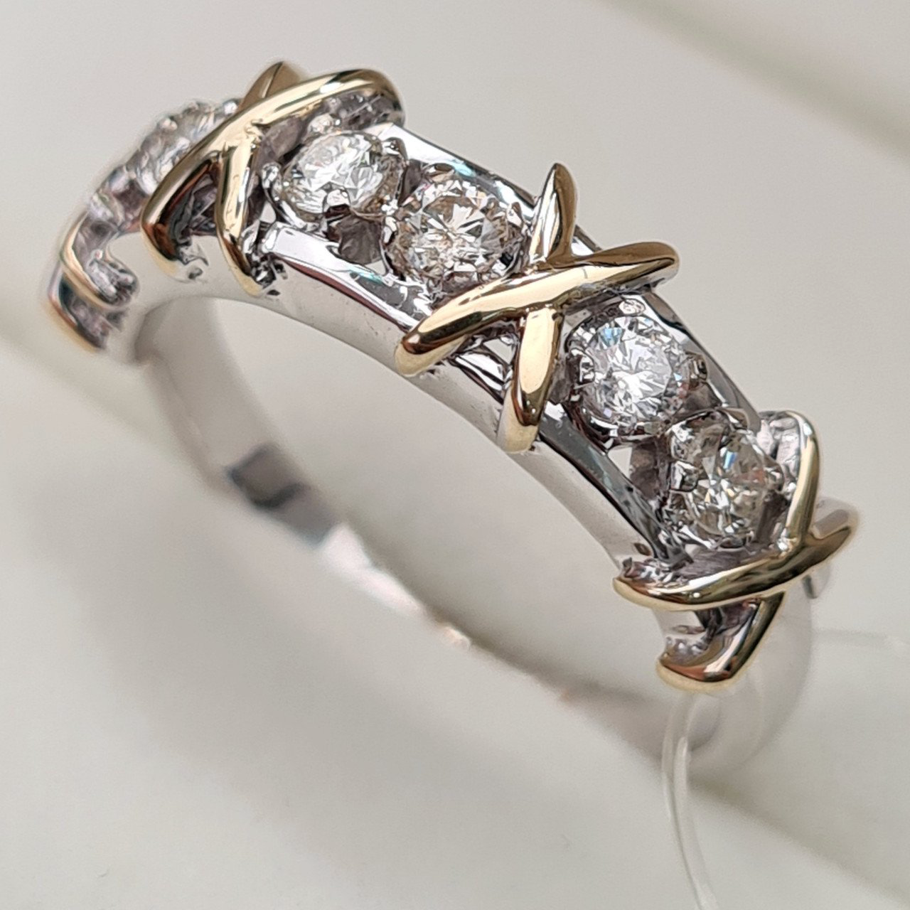 Кольцо Deimantas 92605744 19р 5,34гр 0,50ct. купить,NaN