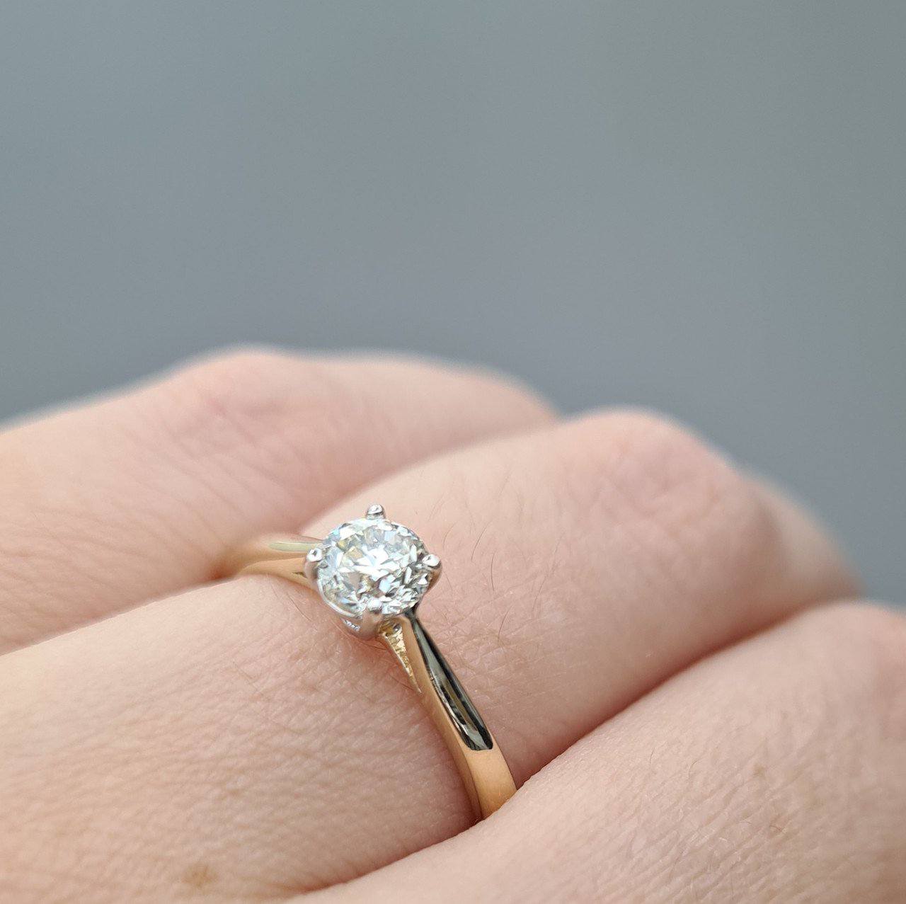 Кольцо Deimantas 92632244 17р 1,61гр 0,50ct. купить,NaN
