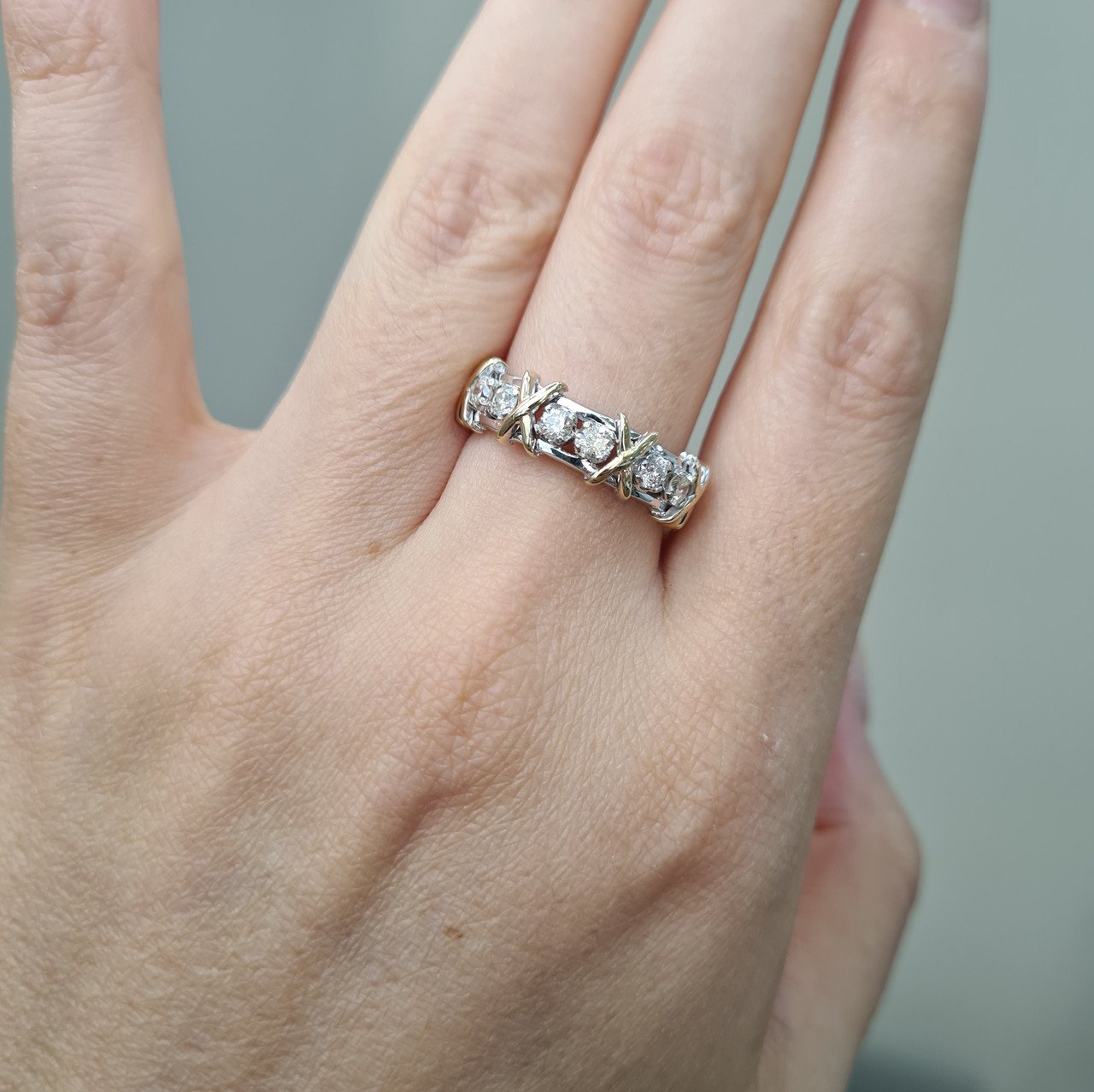 Кольцо Deimantas 92605744 19р 5,34гр 0,50ct. купить,NaN