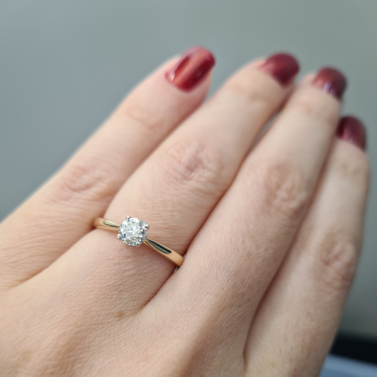 Кольцо Deimantas 92632244 17р 1,61гр 0,50ct. купить,NaN