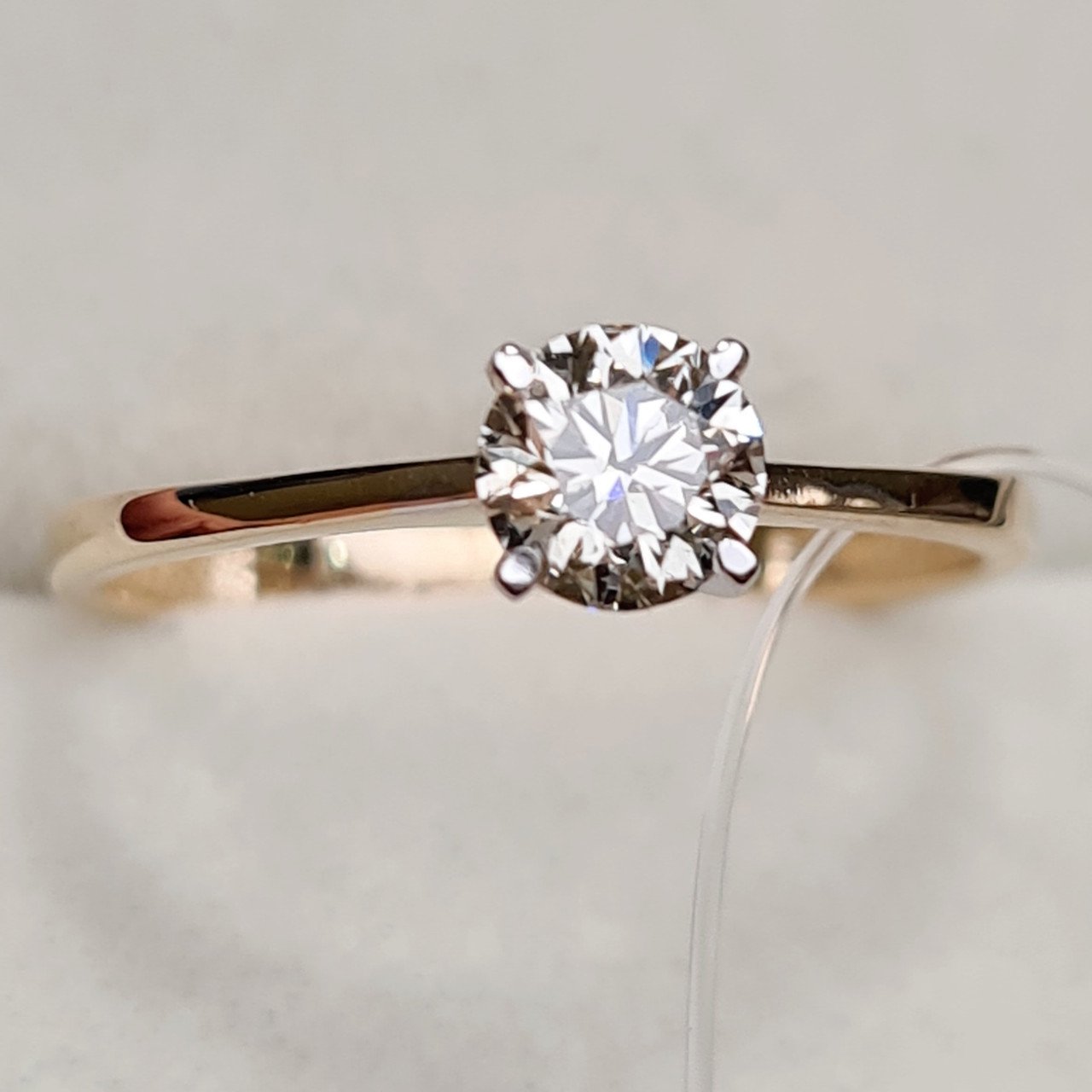 Кольцо Deimantas 97382774 17,5р 1,57гр 0,53ct. купить,NaN