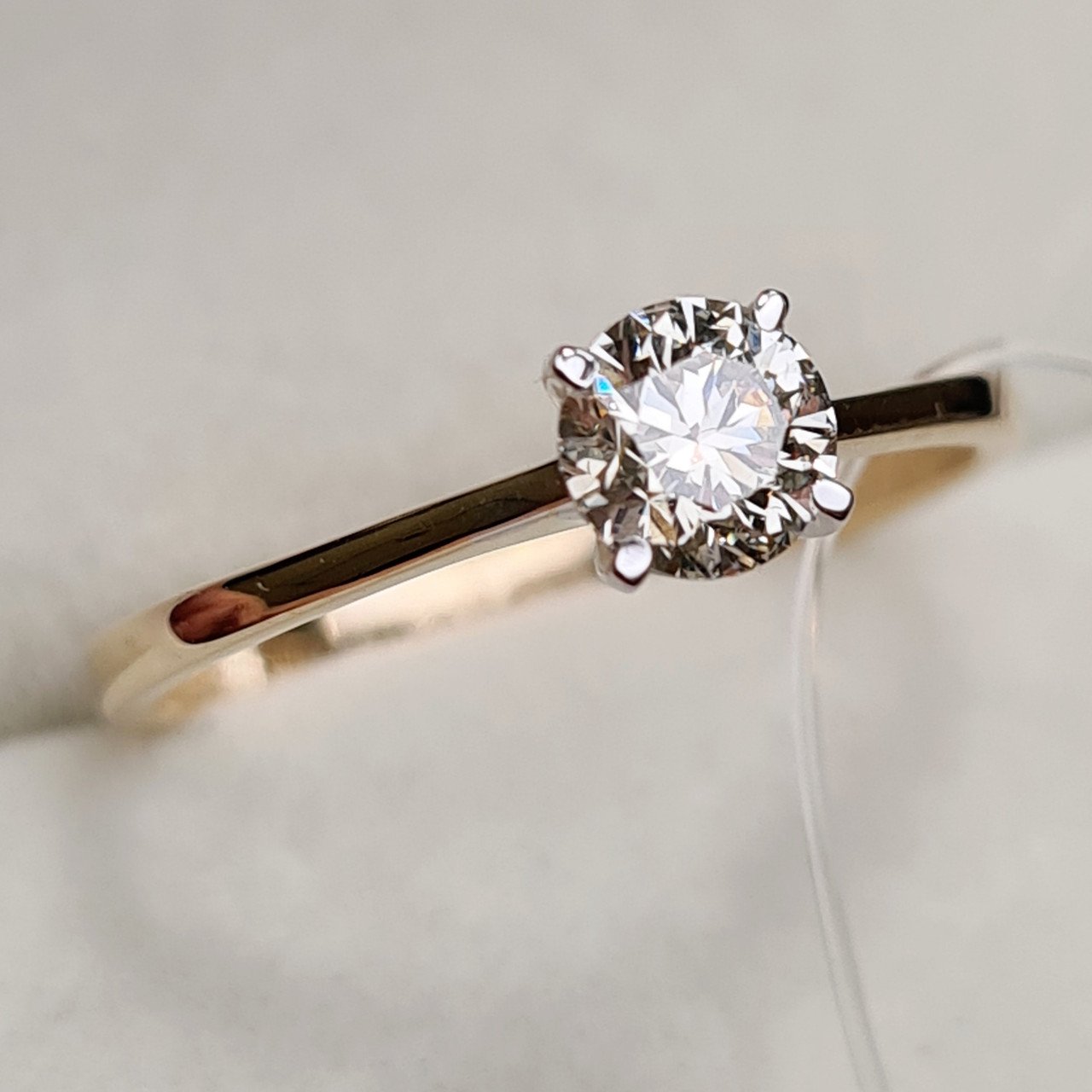 Кольцо Deimantas 97382774 17,5р 1,57гр 0,53ct. купить,NaN