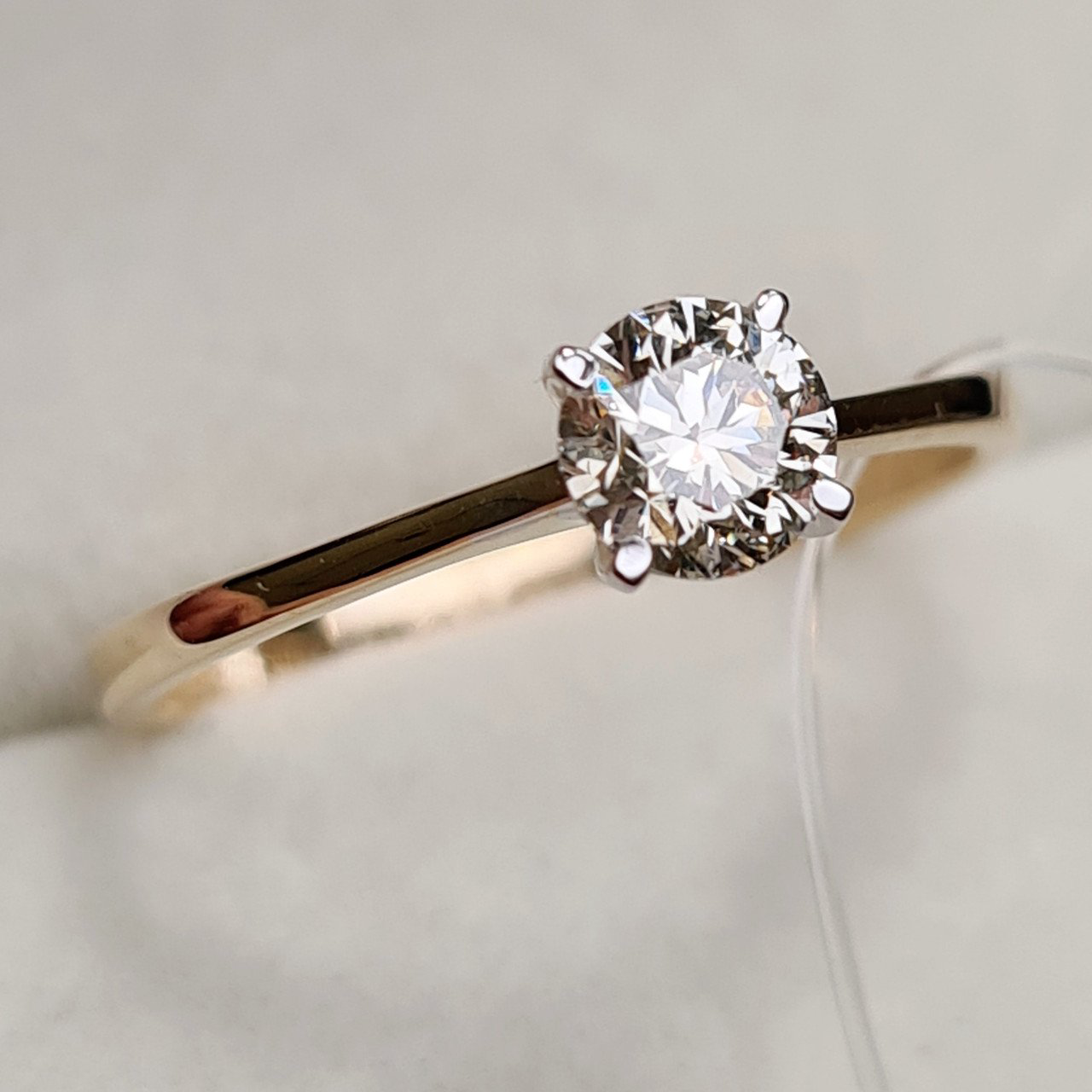 Кольцо Deimantas 97382774 17,5р 1,57гр 0,53ct. купить,NaN