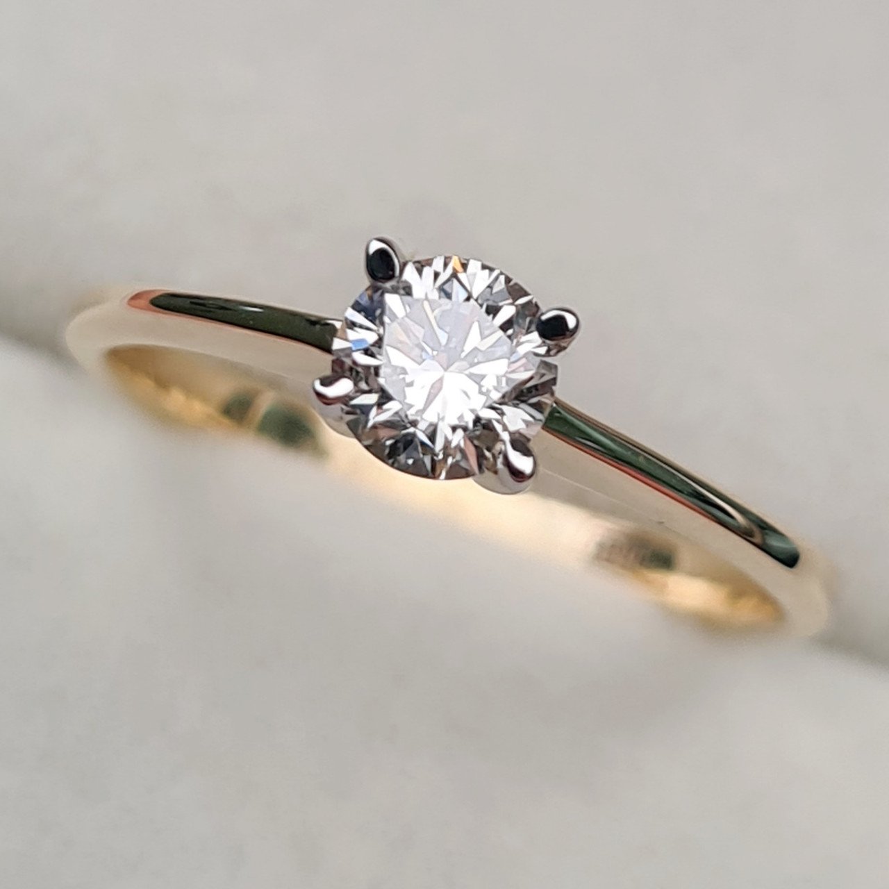 Кольцо Deimantas 97382768 16,5р 1,64гр 0,39ct. купить,NaN