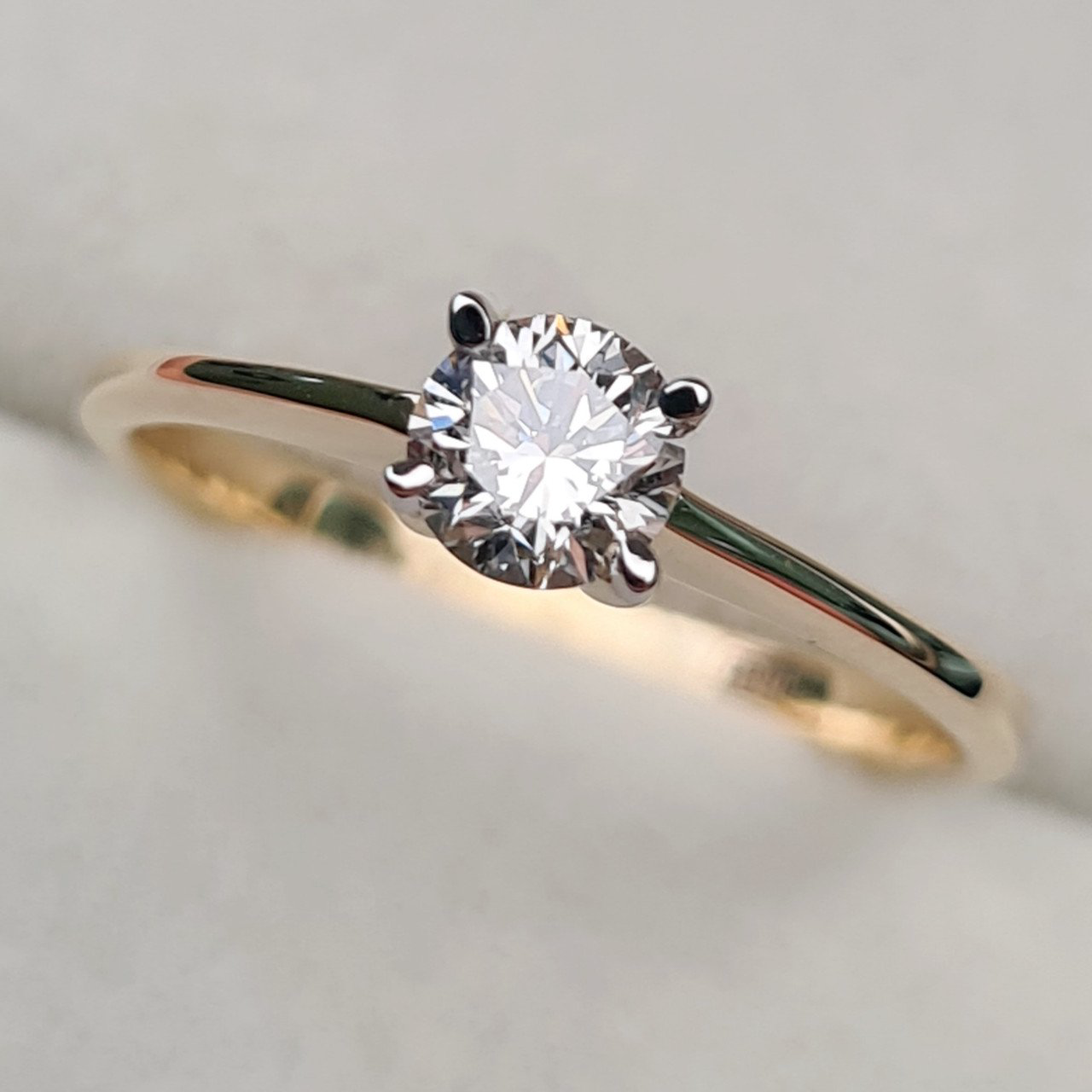 Кольцо Deimantas 97382768 16,5р 1,64гр 0,39ct. купить,NaN