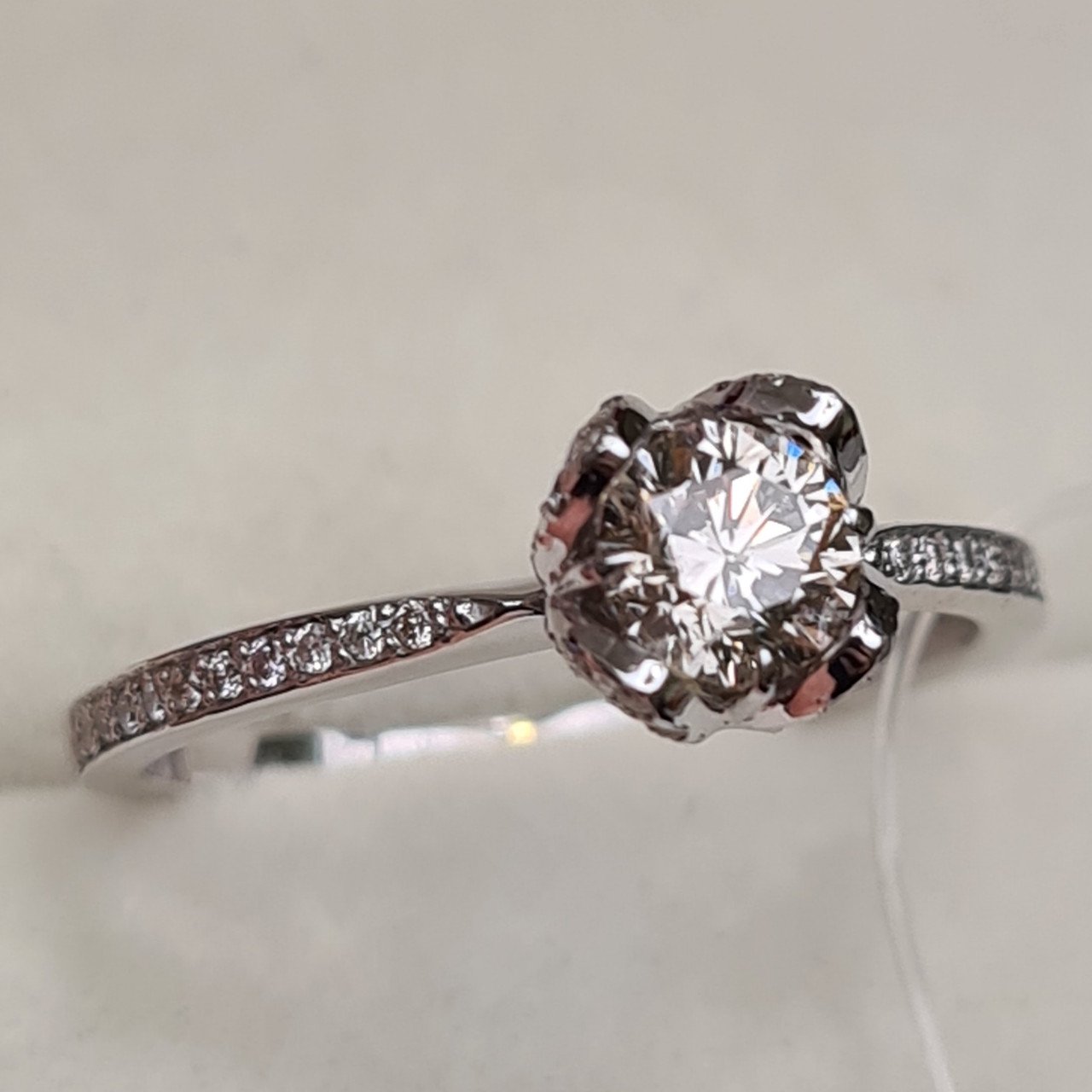 Кольцо Deimantas 97476885 18р 1,89гр 0,72ct. купить,NaN