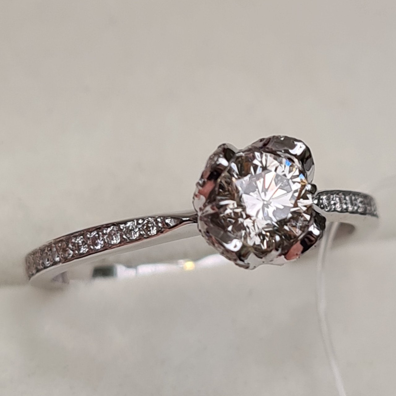 Кольцо Deimantas 97476885 18р 1,89гр 0,72ct. купить,NaN