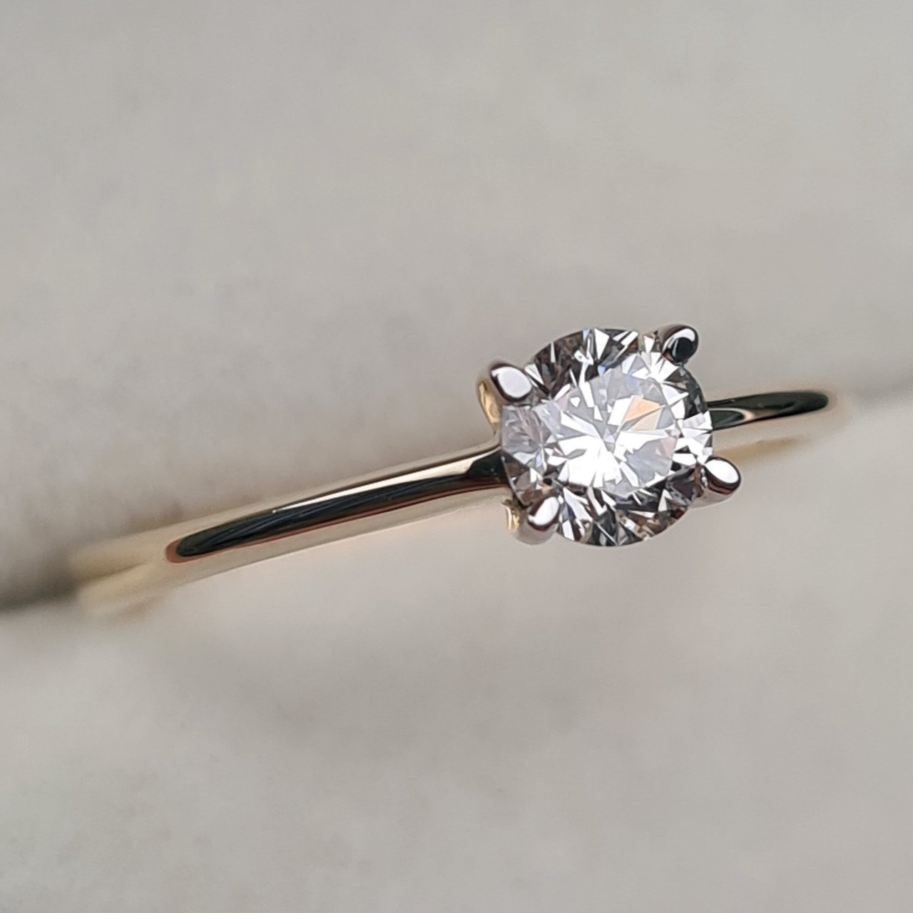 Кольцо Deimantas 97382768 16,5р 1,64гр 0,39ct. купить,NaN