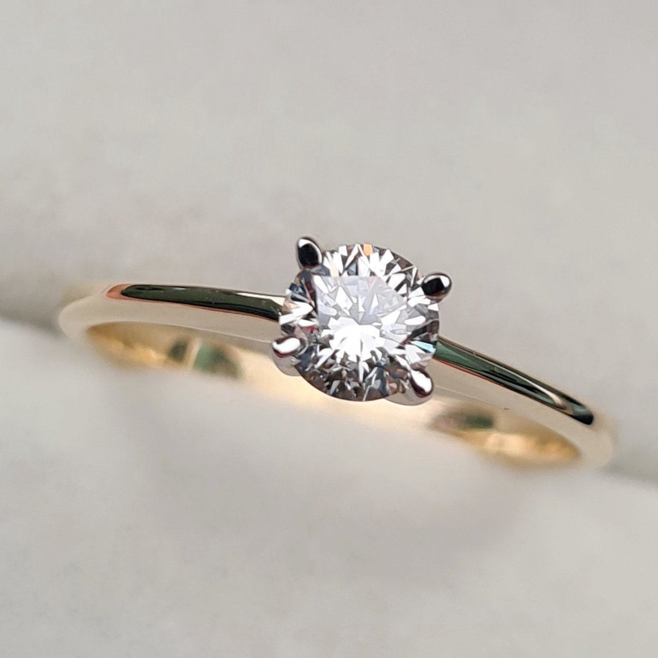 Кольцо Deimantas 97382768 16,5р 1,64гр 0,39ct. купить,NaN