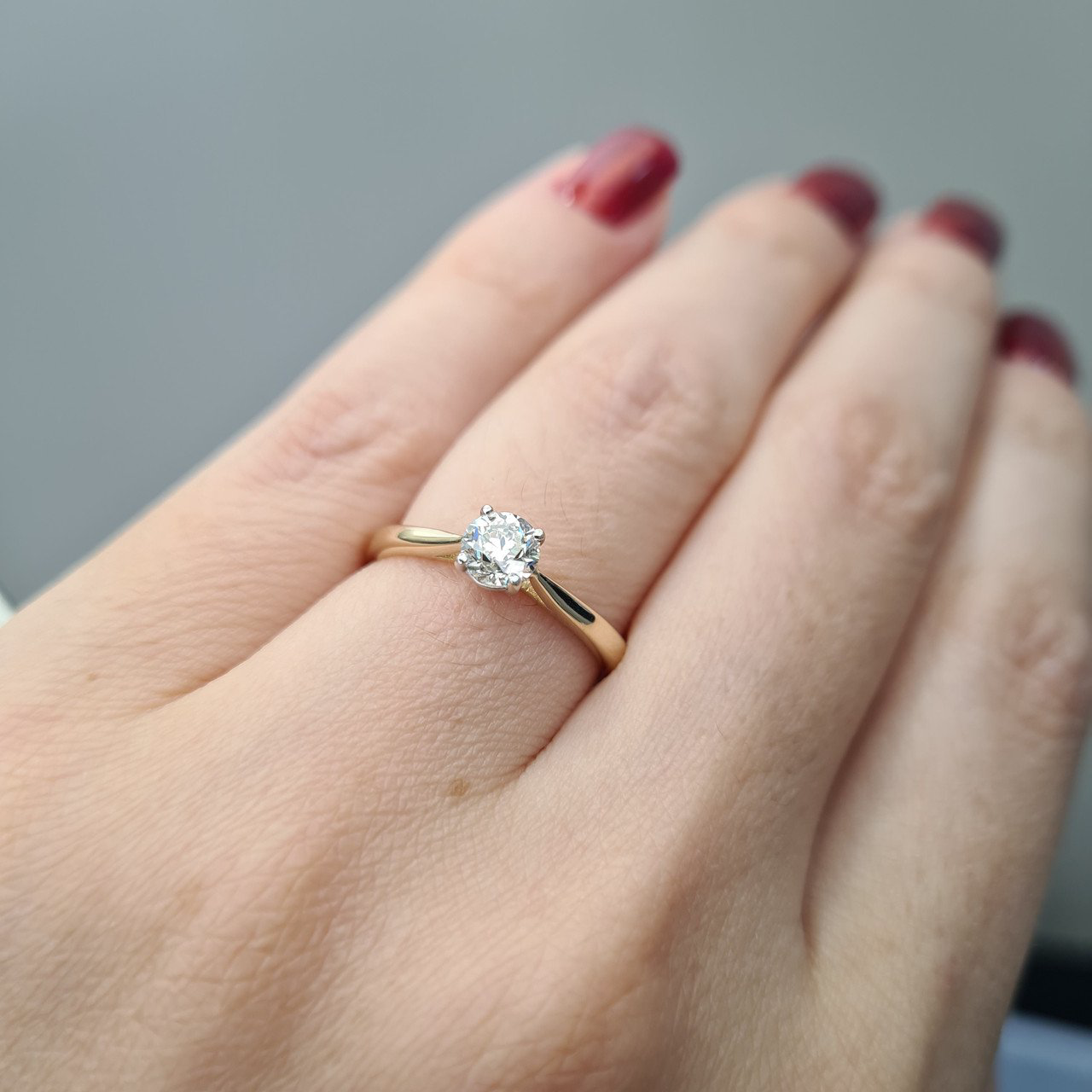 Кольцо Deimantas 97425604 16,5р 1,52гр 0,43ct. купить,NaN