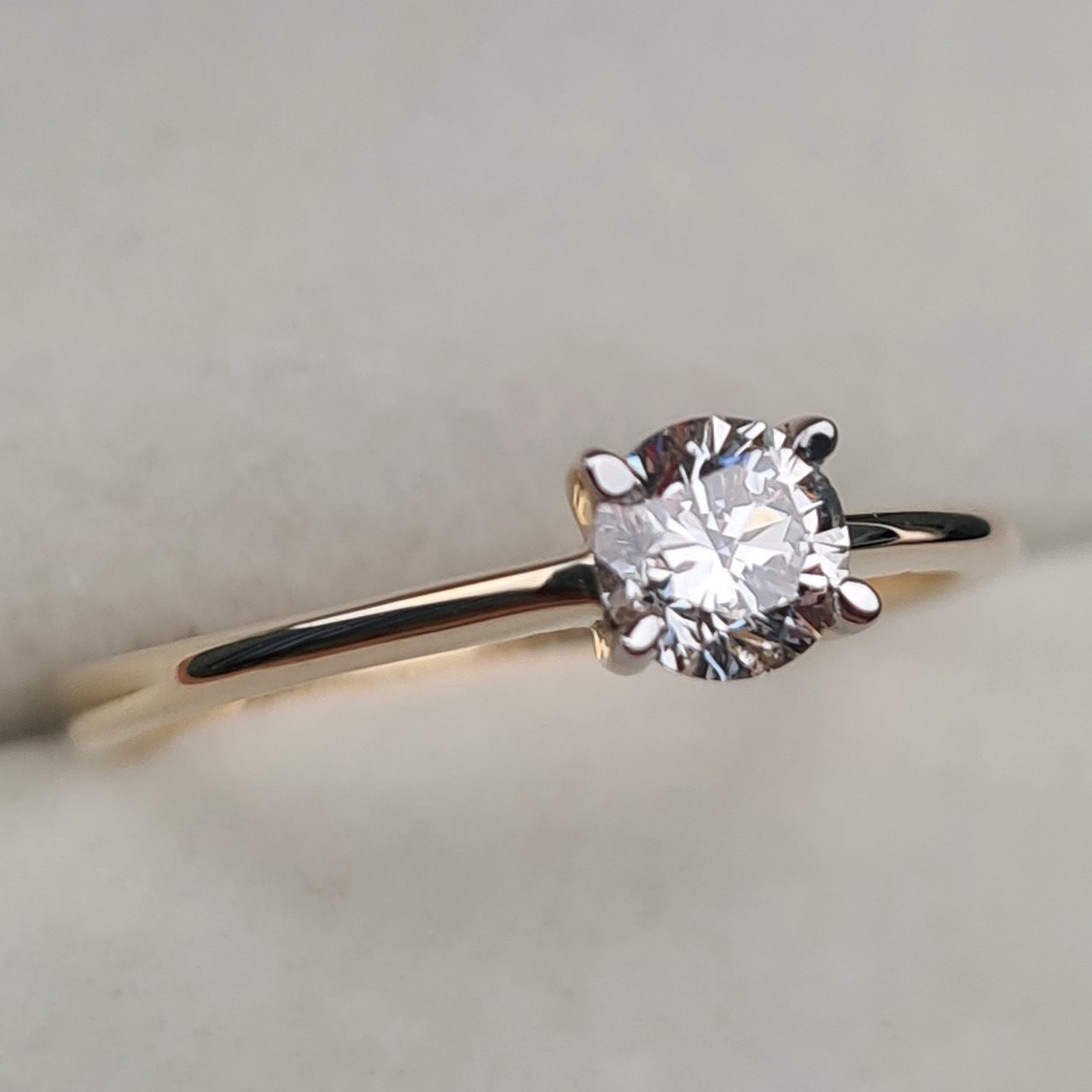 Кольцо Deimantas 97382768 16,5р 1,64гр 0,39ct. купить,NaN