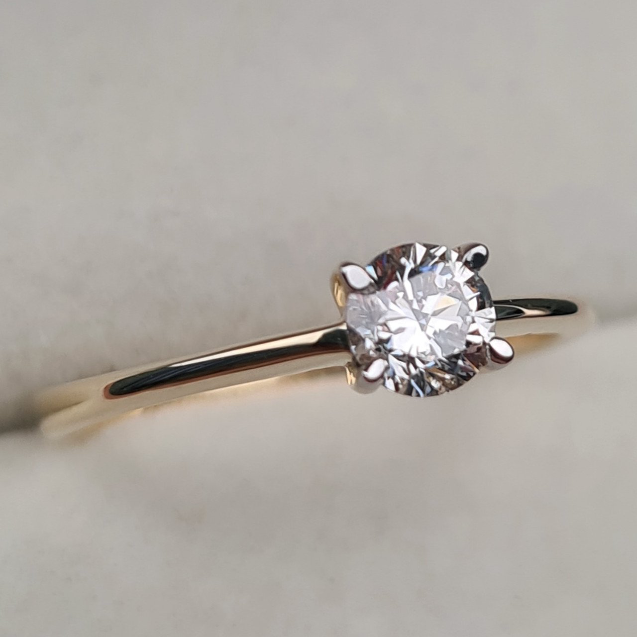 Кольцо Deimantas 97382768 16,5р 1,64гр 0,39ct. купить,NaN