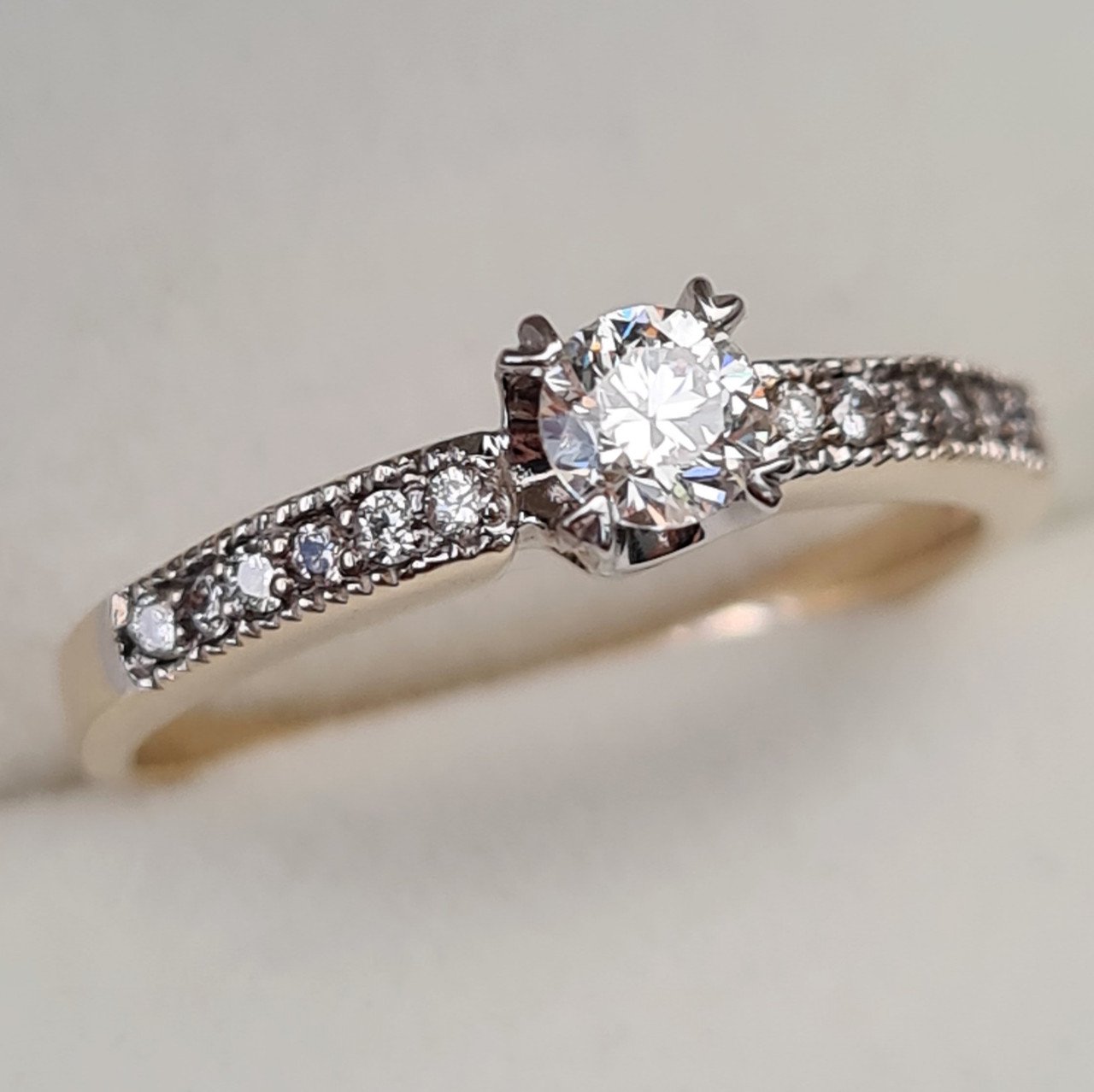 Кольцо Deimantas 92807096 16,5р 2,09гр 0,34ct. купить,NaN