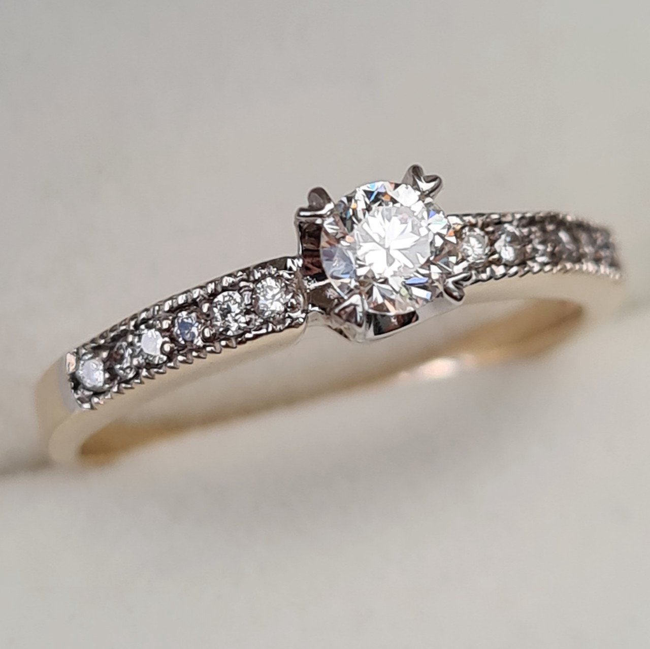 Кольцо Deimantas 92807096 16,5р 2,09гр 0,34ct. купить,NaN
