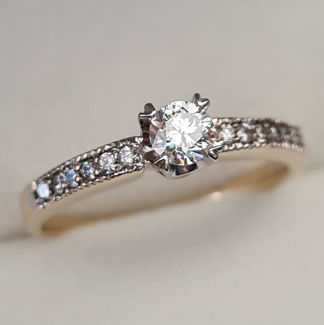 Кольцо Deimantas 92807096 16,5р 2,09гр 0,34ct. купить,NaN