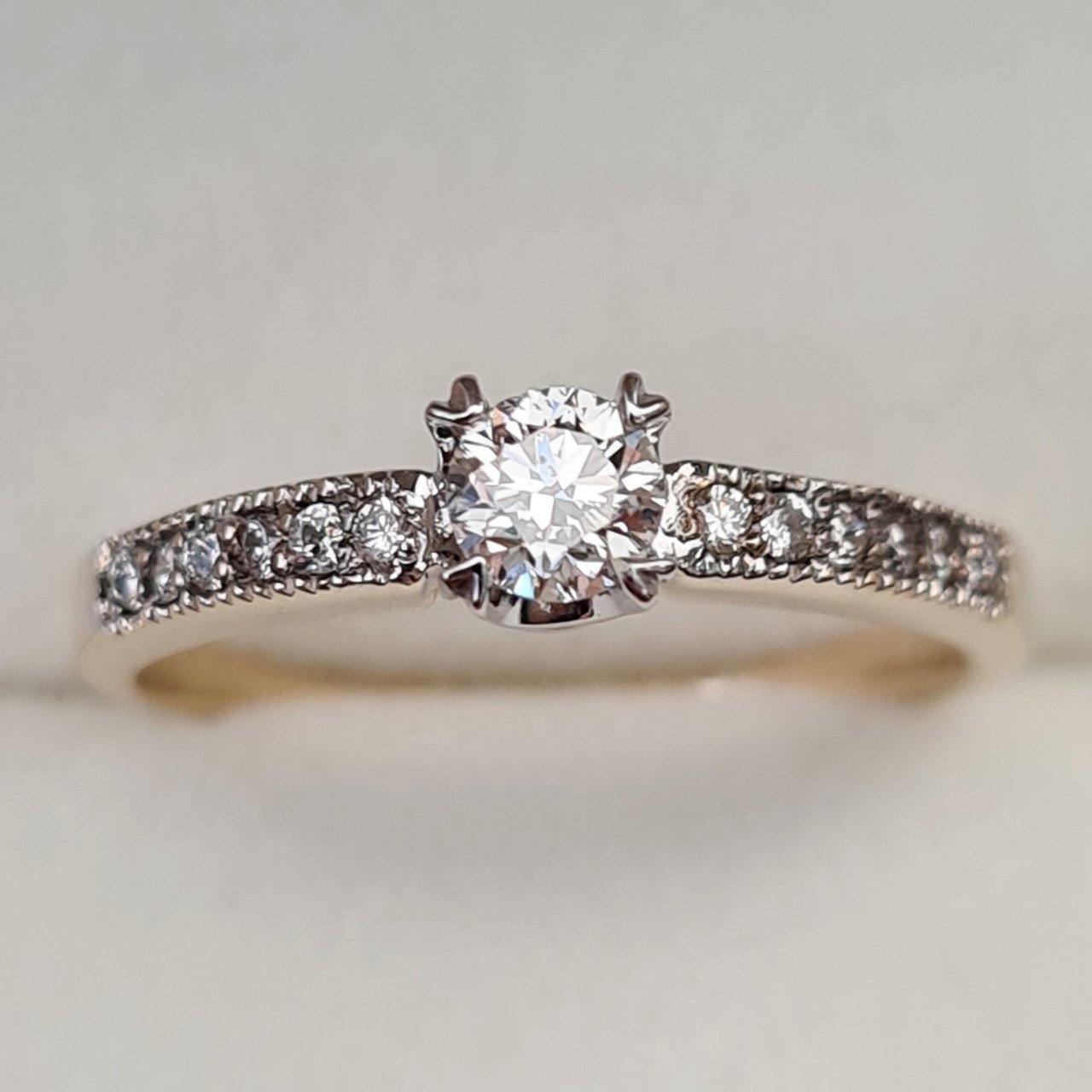 Кольцо Deimantas 92807096 16,5р 2,09гр 0,34ct. купить,NaN