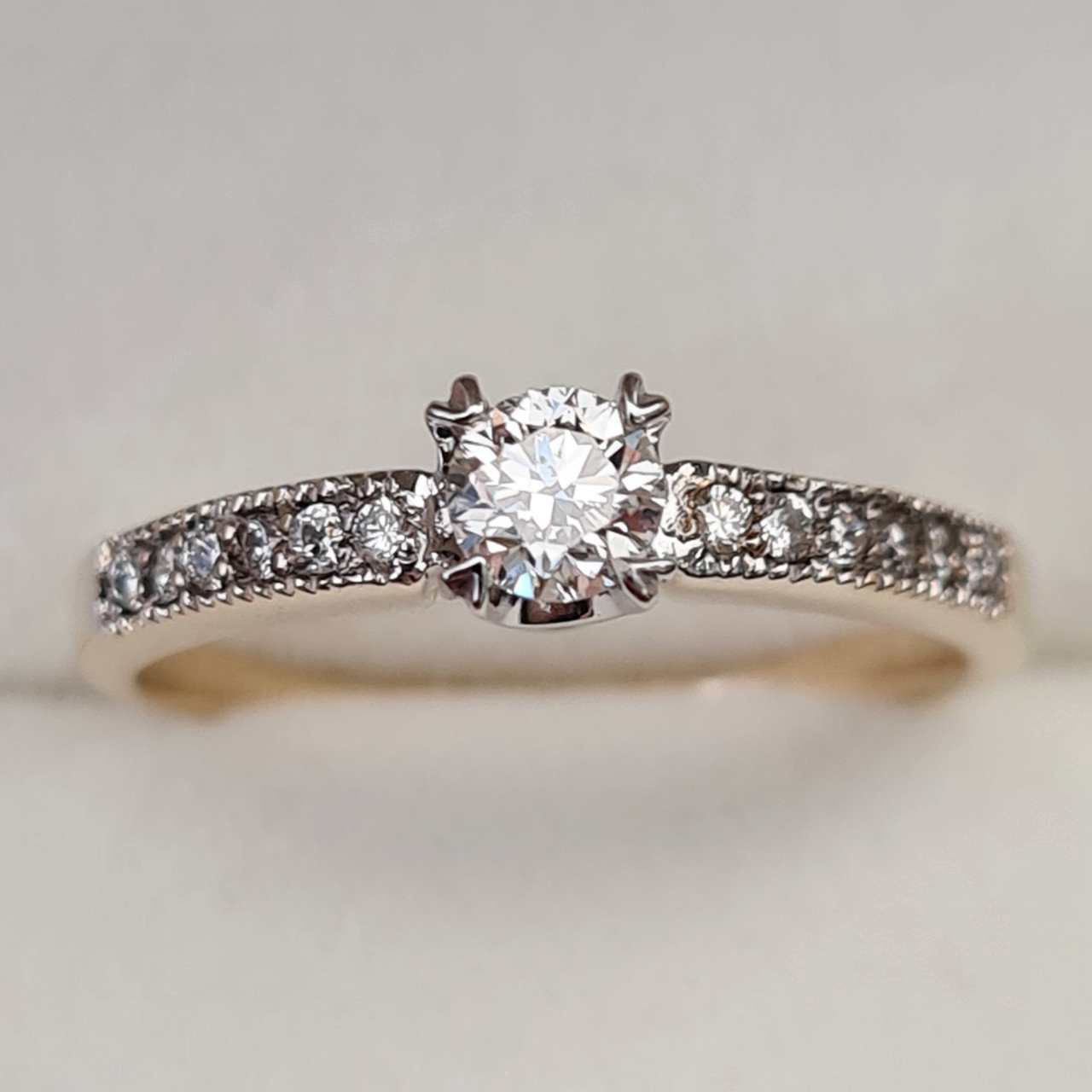 Кольцо Deimantas 92807096 16,5р 2,09гр 0,34ct. купить,NaN