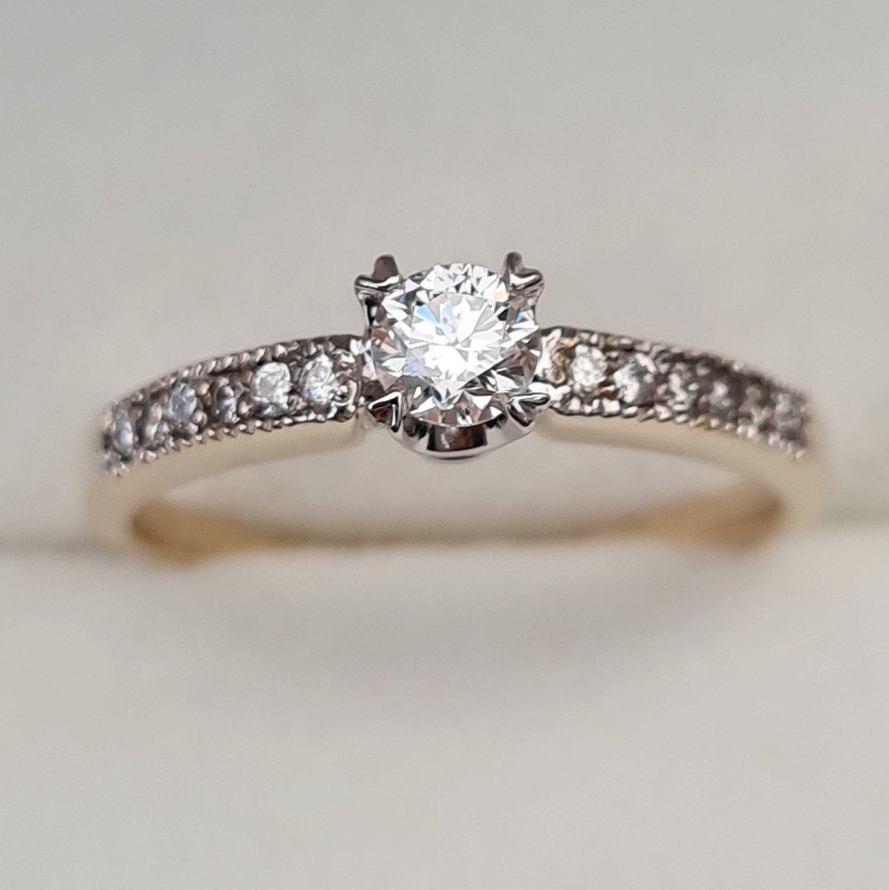 Кольцо Deimantas 92807096 16,5р 2,09гр 0,34ct. купить,NaN
