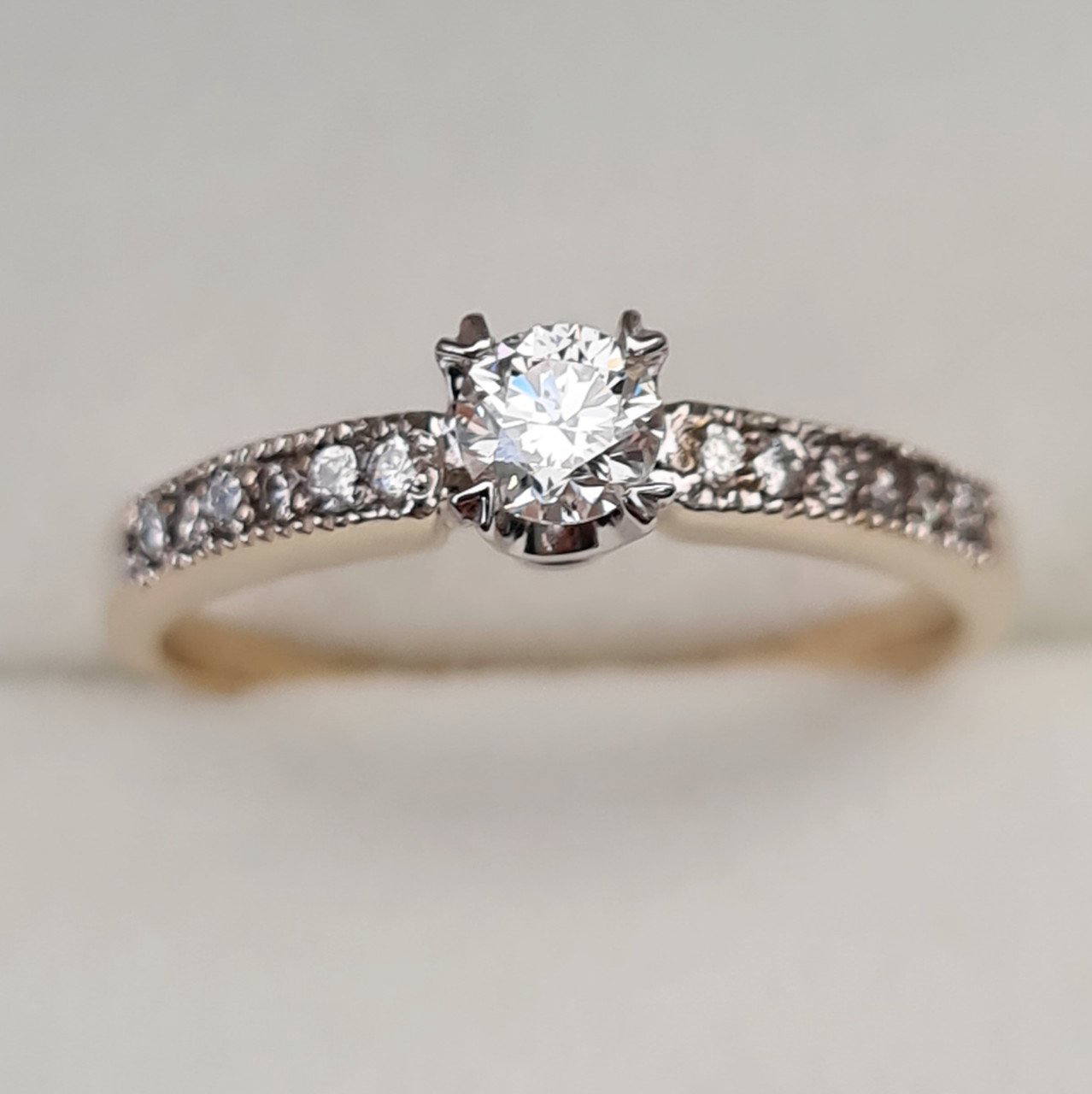 Кольцо Deimantas 92807096 16,5р 2,09гр 0,34ct. купить,NaN