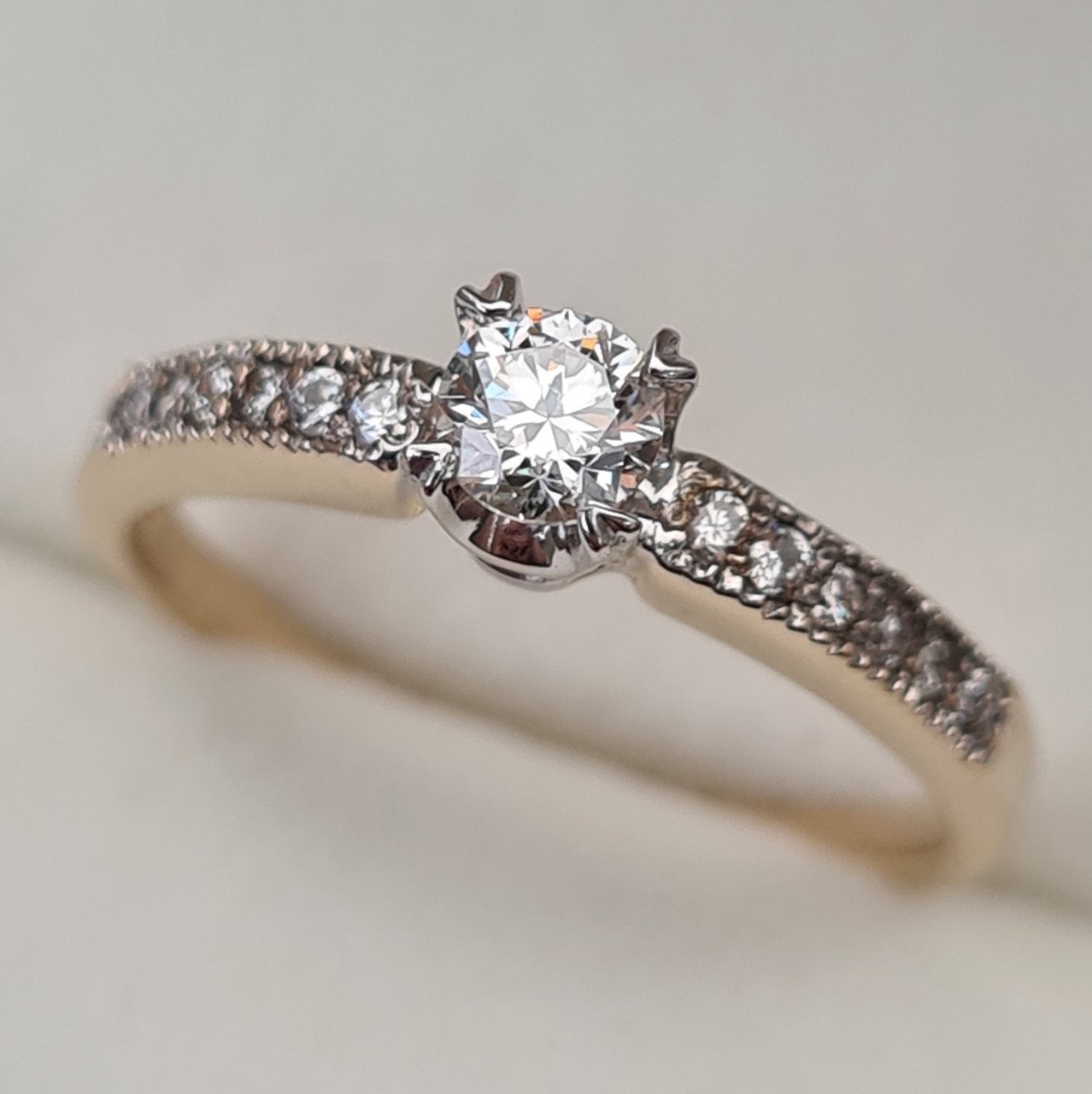 Кольцо Deimantas 92807096 16,5р 2,09гр 0,34ct. купить,NaN