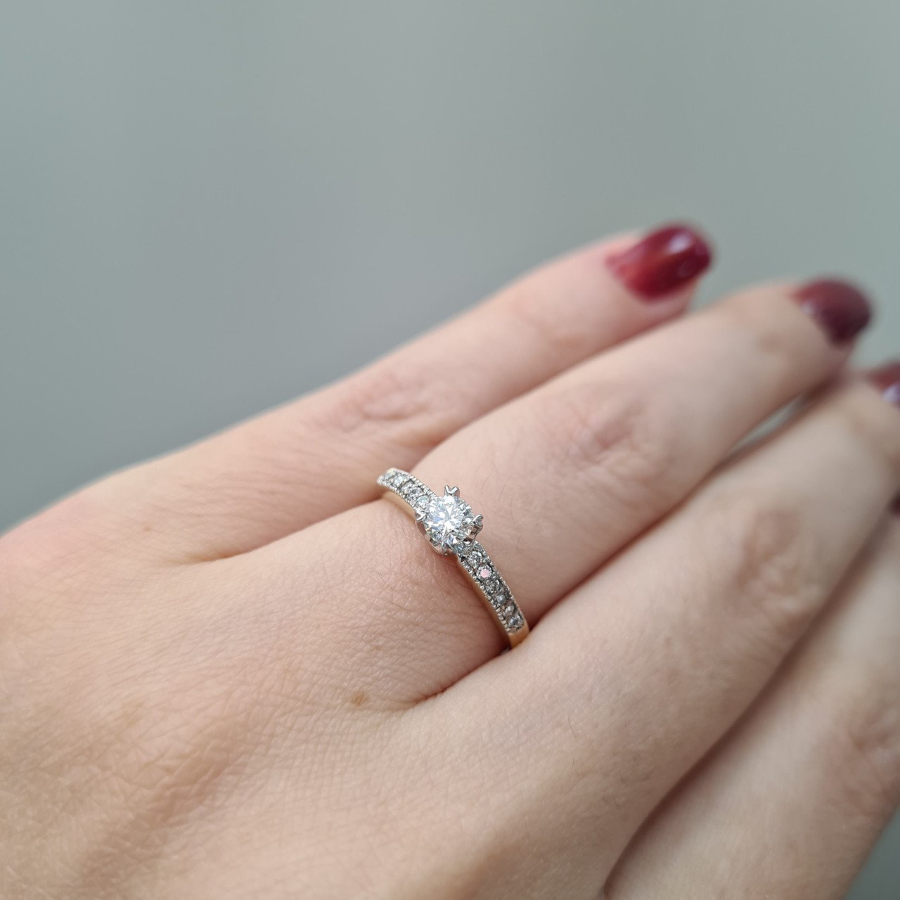 Кольцо Deimantas 92807096 16,5р 2,09гр 0,34ct. купить,NaN