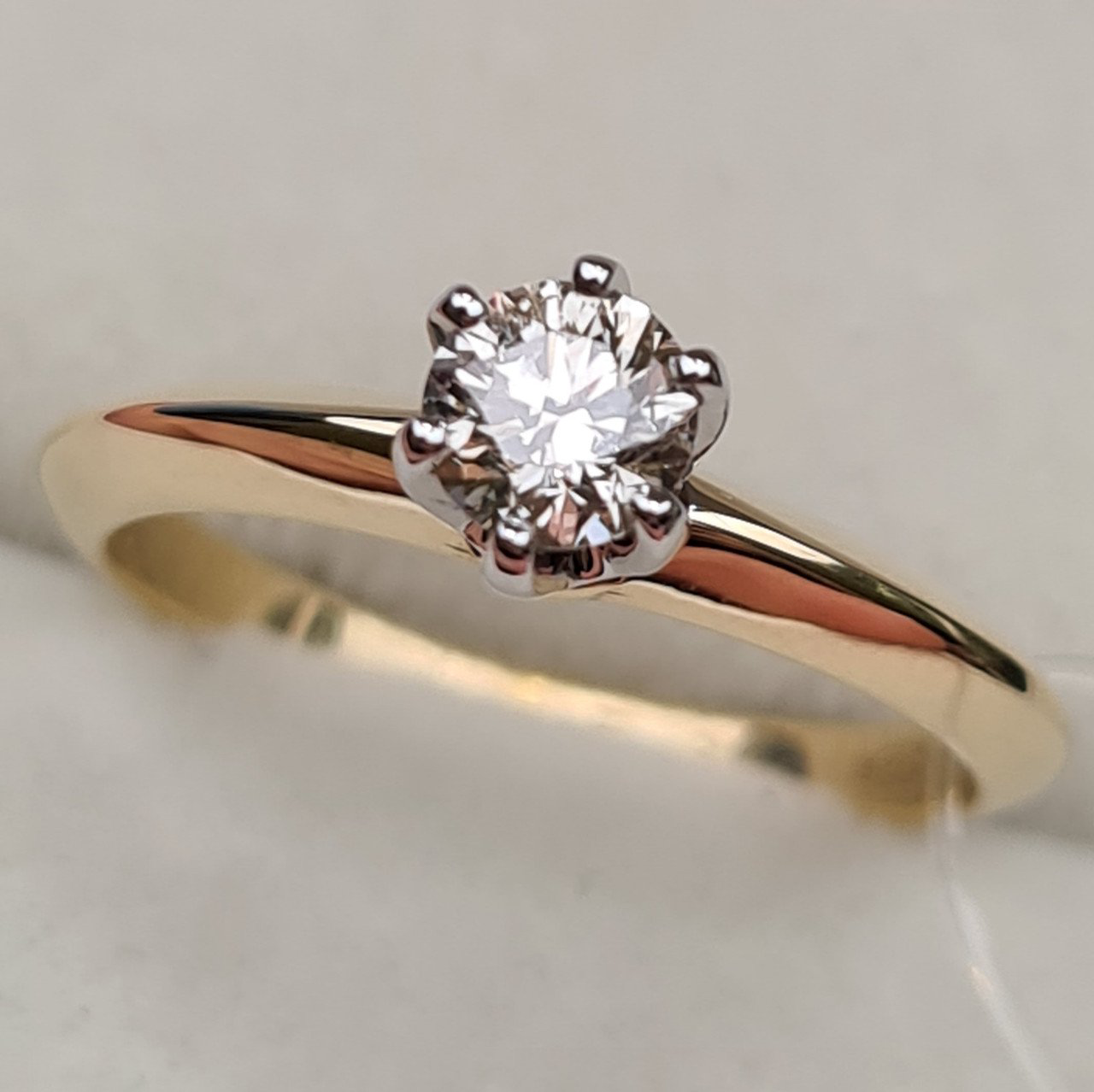 Кольцо Deimantas 97476905 16,5р 2,65гр 0,40ct. купить,NaN