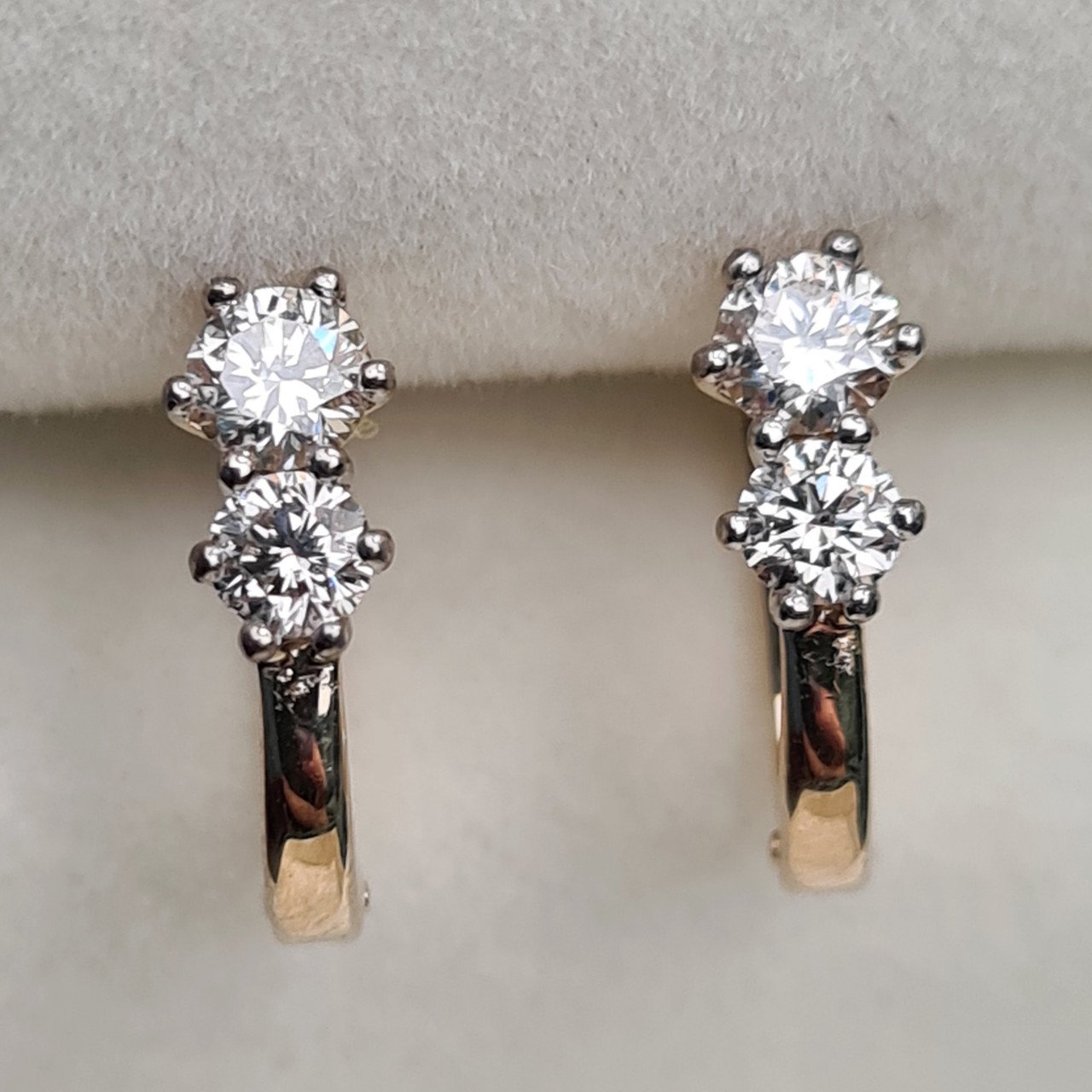 Серьги Deimantas 95830208 1,51гр 0,517ct. купить,NaN